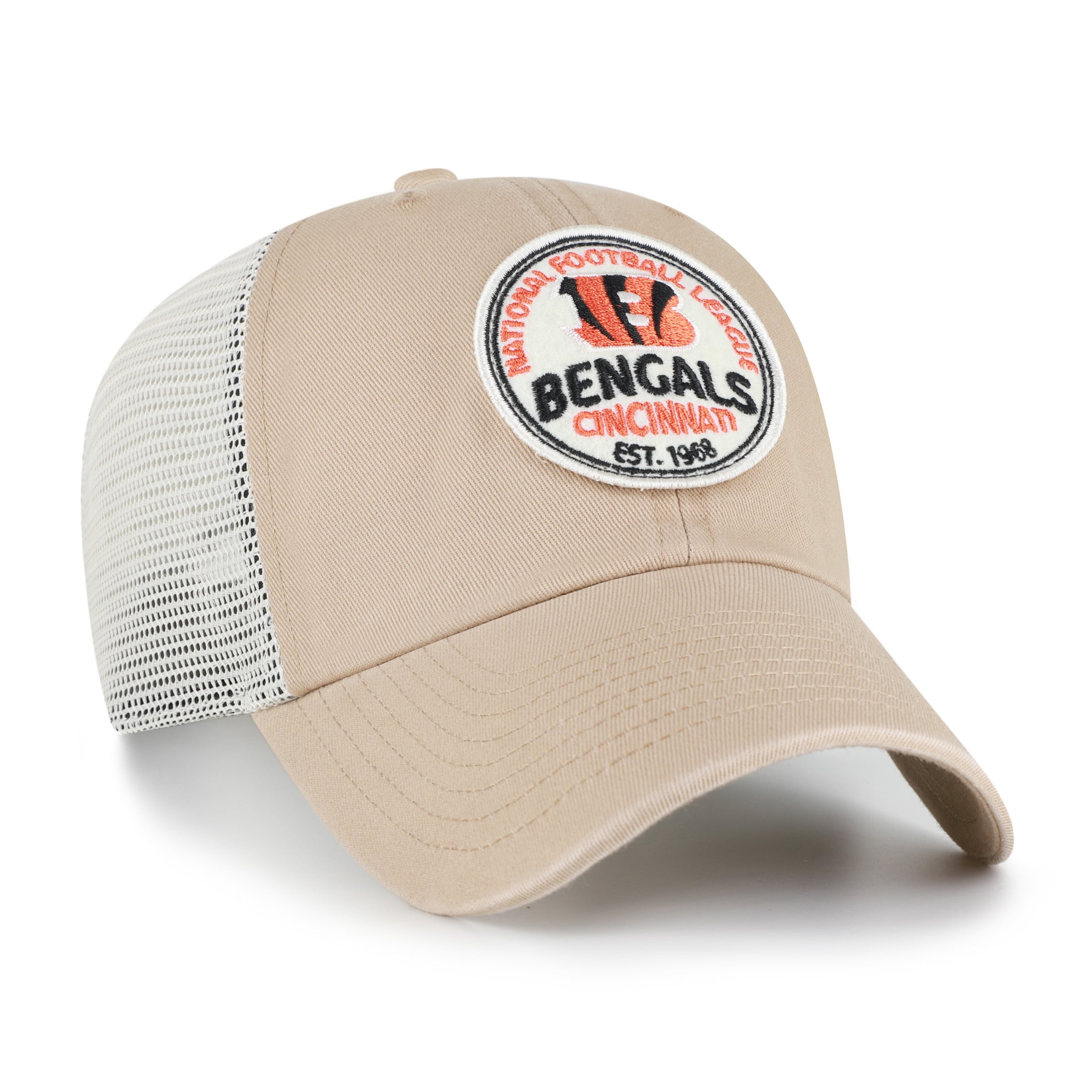 Casquette ajustable Felton Clean Up kaki '47 des Bengals de Cincinnati pour homme