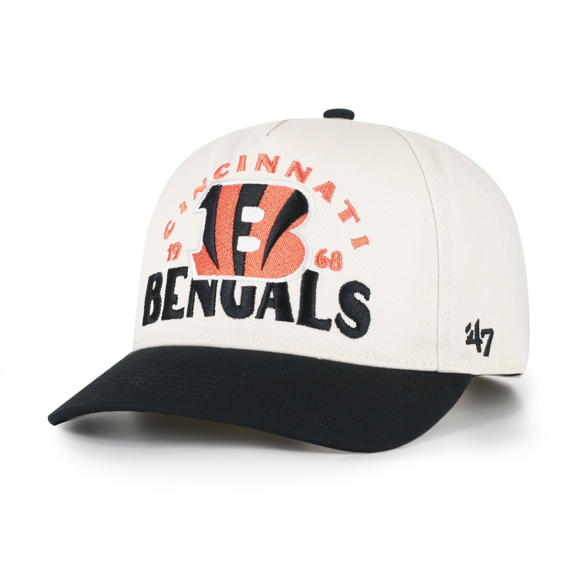 Casquette ajustable Arcitext Hitch '47 Natural Cincinnati Bengals pour homme