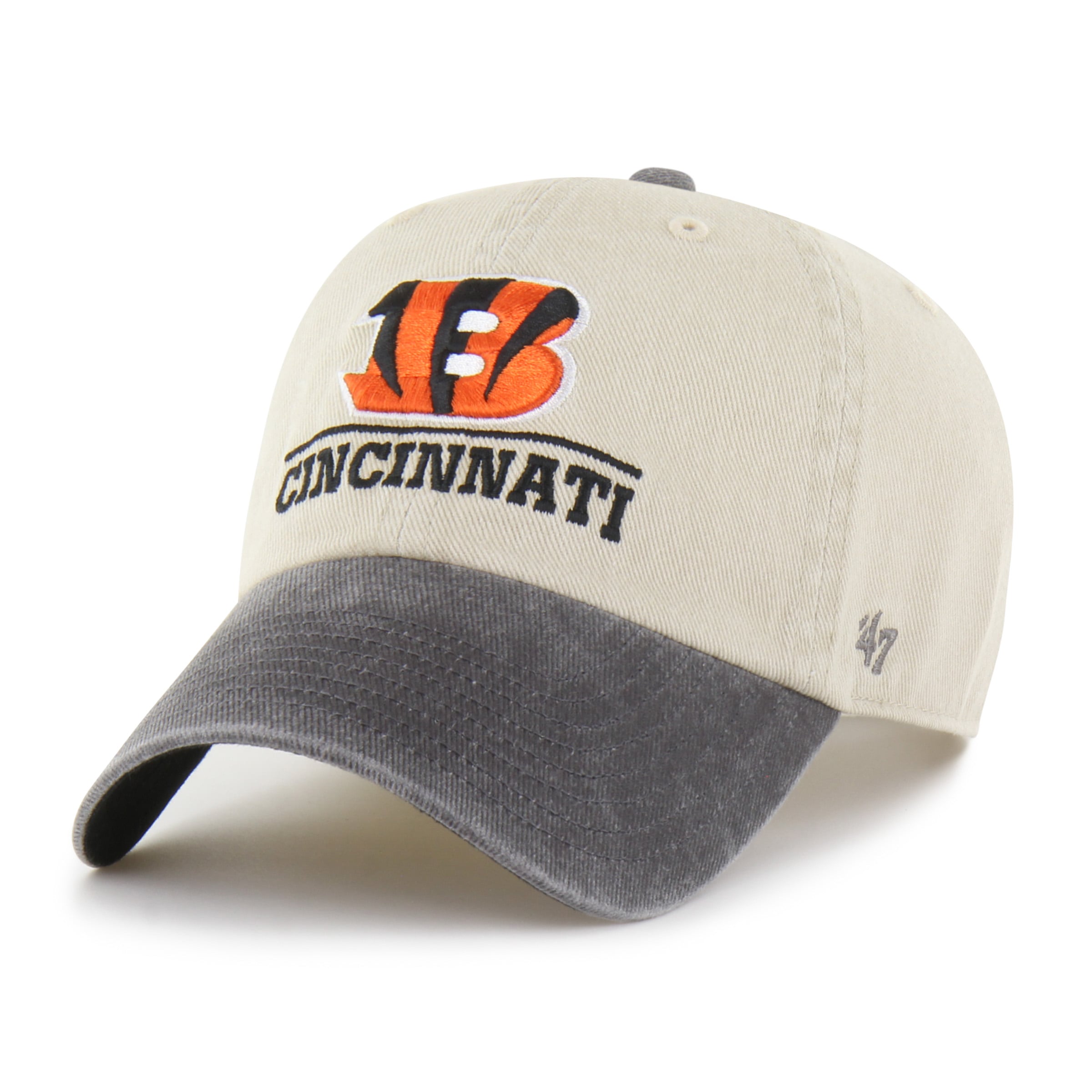 Casquette ajustable pour homme '47 Cincinnati Bengals Logo Line Clean Up
