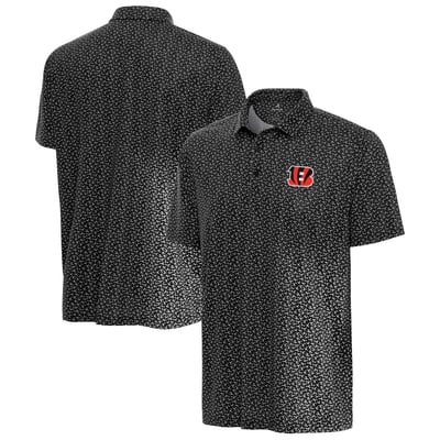Cincinnati Bengals Antigua Vigorous Polo - Black