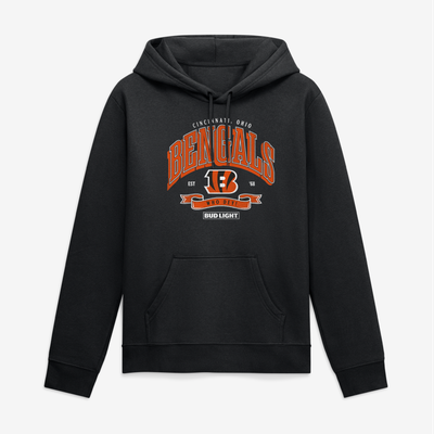 Cincinnati Bengals Bud Light Hoodie - Black