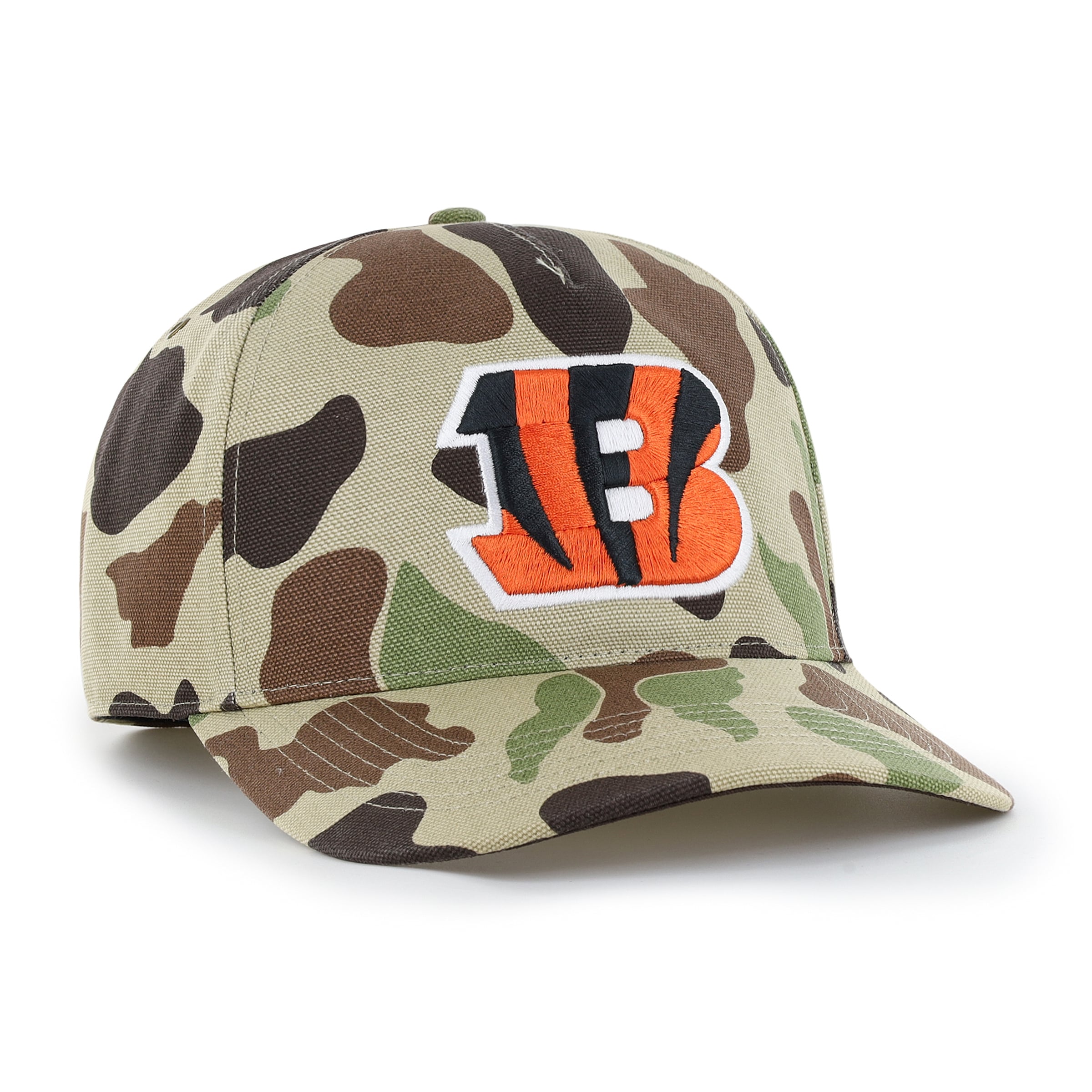Casquette ajustable Carhartt x '47 Duck Camo Cincinnati Bengals Hitch pour homme