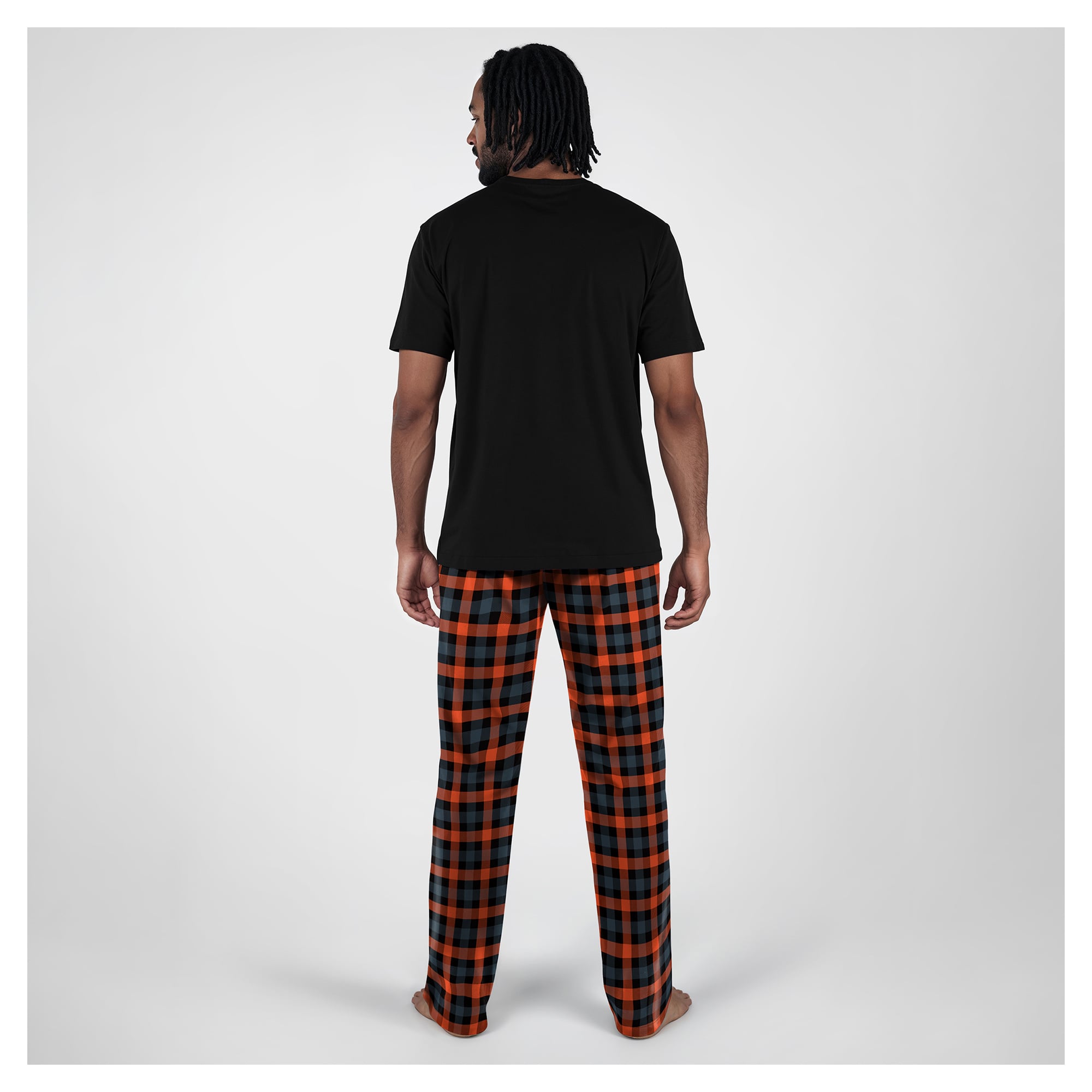 Men's Concepts Sport Black Cincinnati Bengals Big & Tall Highland Sleep Set