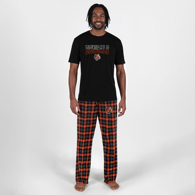 Cincinnati Bengals Concepts Sport Highland Sleep Set - Black