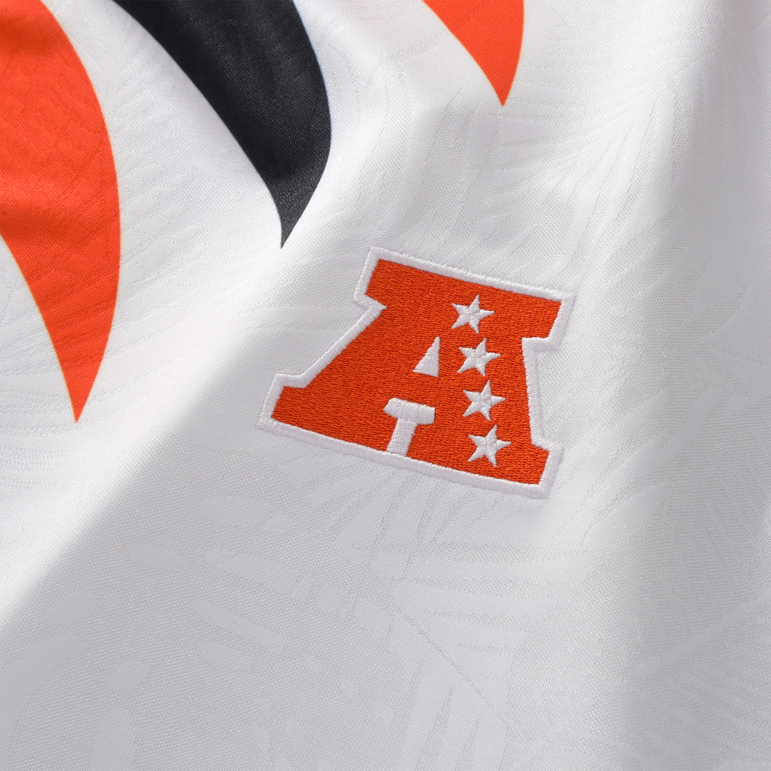 Men's Fanatics White Cincinnati Bengals Football x V-Neck Fan Top