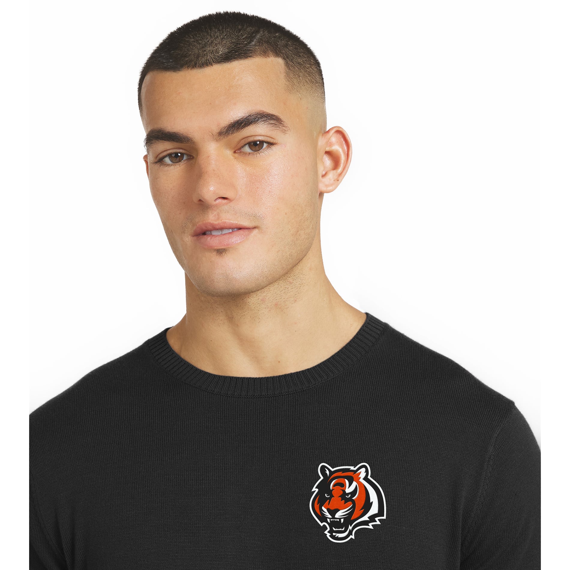 Men's J. Palmer Black Cincinnati Bengals Sweater