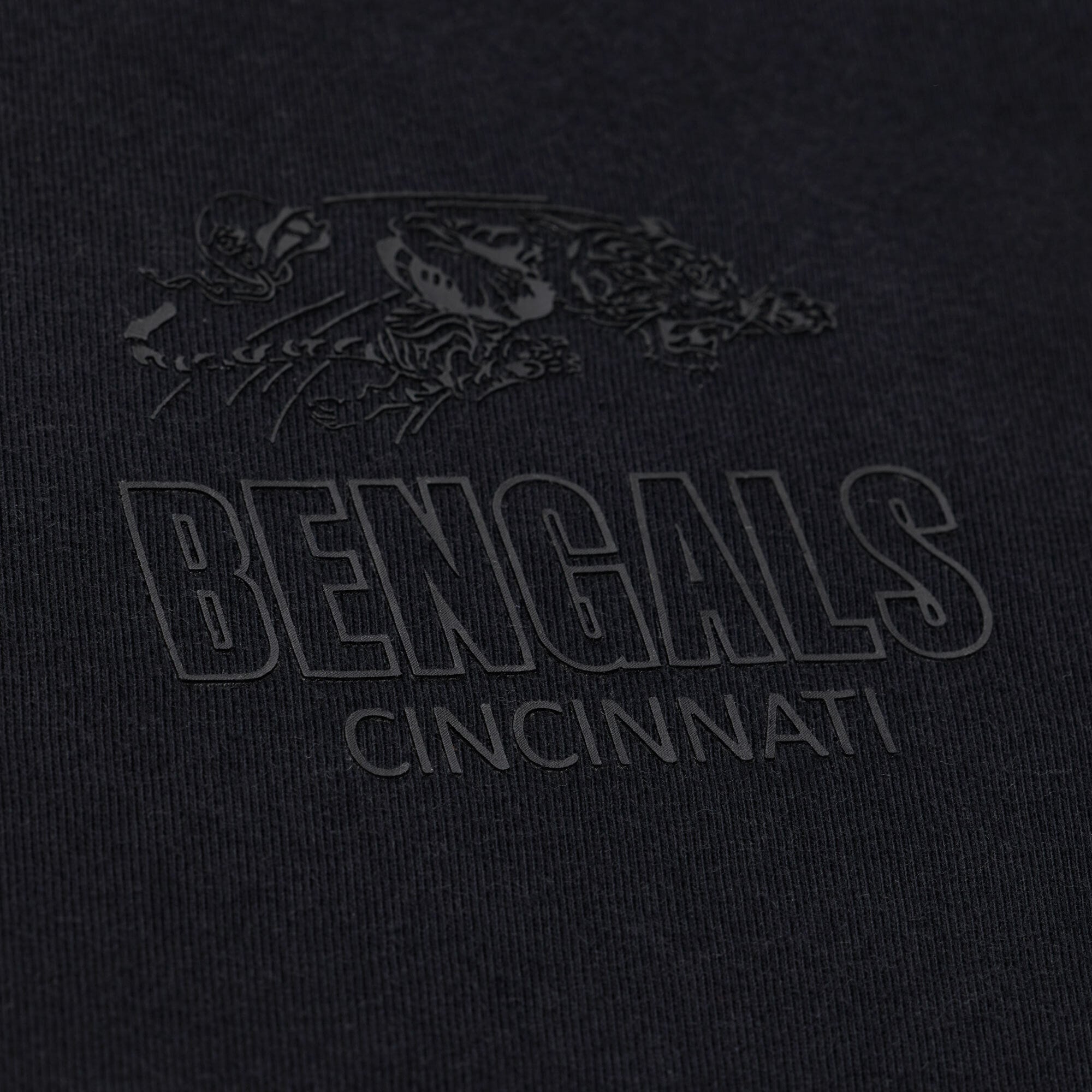 Men's Mitchell & Ness Cincinnati Bengals Core Essentials Micro Logo T-Shirt