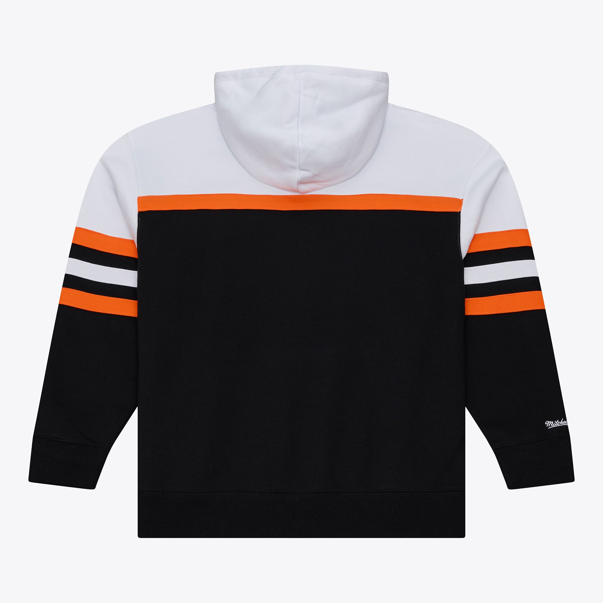 Sweat à capuche noir Mitchell & Ness pour homme, représentant l'entraîneur-chef des Bengals de Cincinnati.