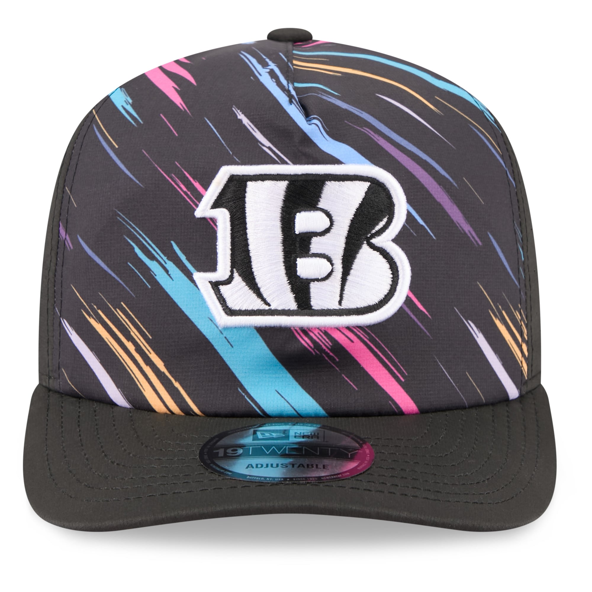 Men's New Era Black Cincinnati Bengals 2026 NFL Crucial Catch 19TWENTY Adjustable Hat