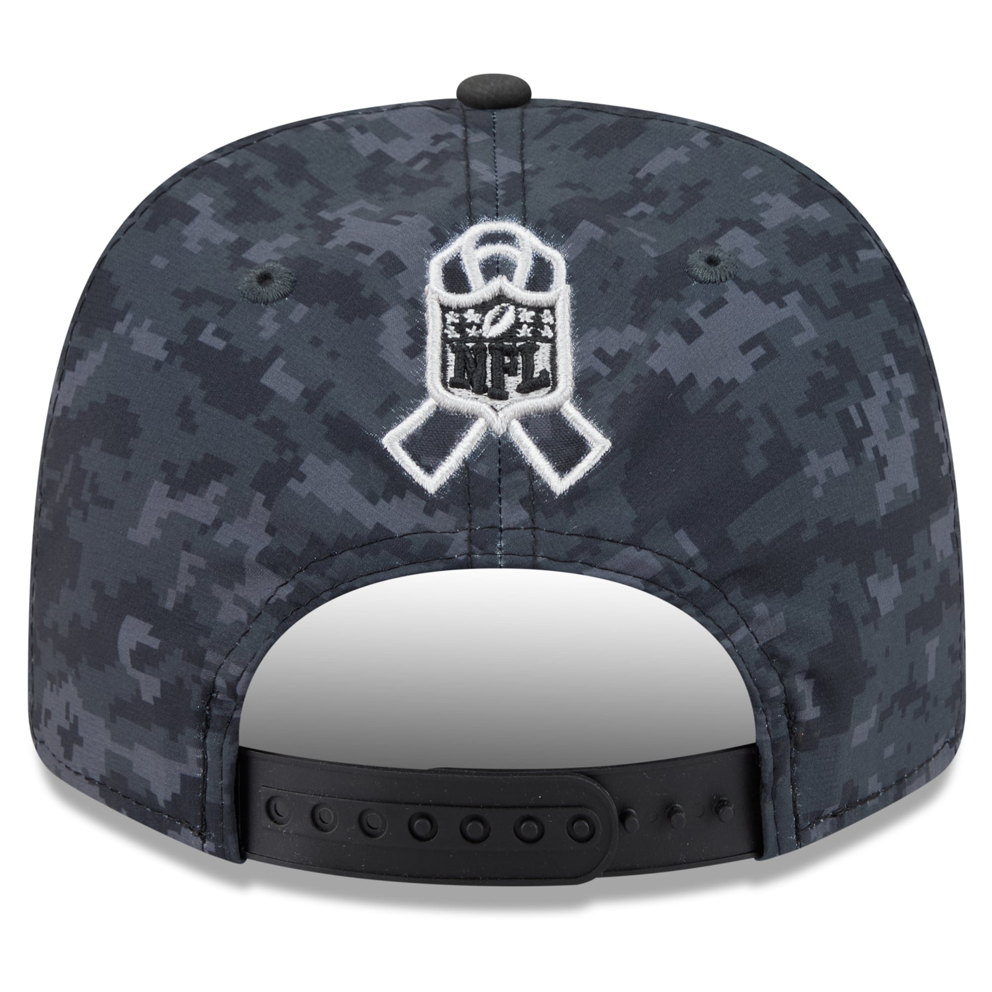 Casquette ajustable New Era noire pour homme Cincinnati Bengals 2026 Salute To Service 9SEVENTY