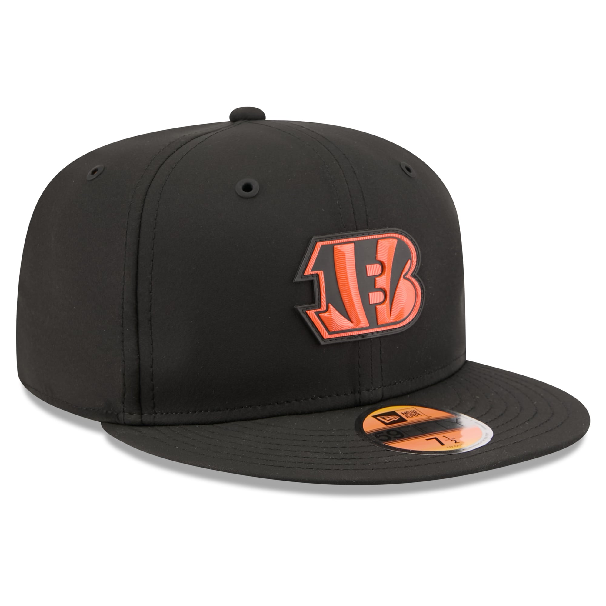 Men's New Era Black Cincinnati Bengals 2026 Sideline 59FIFTY Fitted Hat