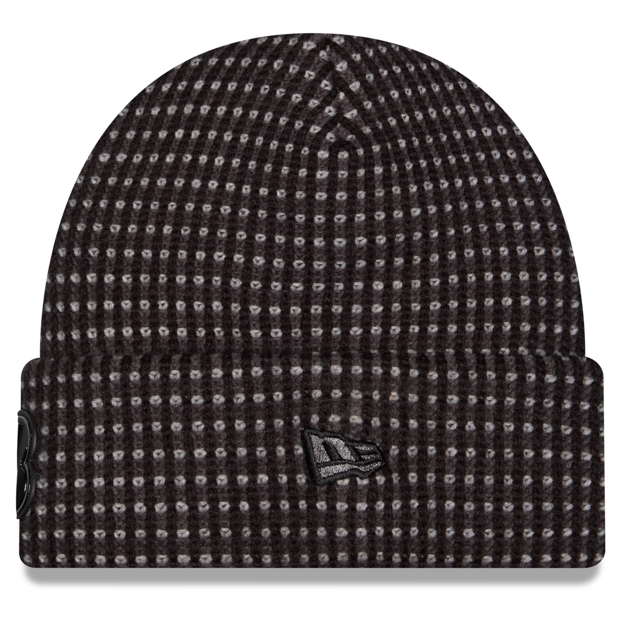 Bonnet à revers New Era noir pour homme, modèle Cincinnati Bengals 2026, idéal pour les temps froids.