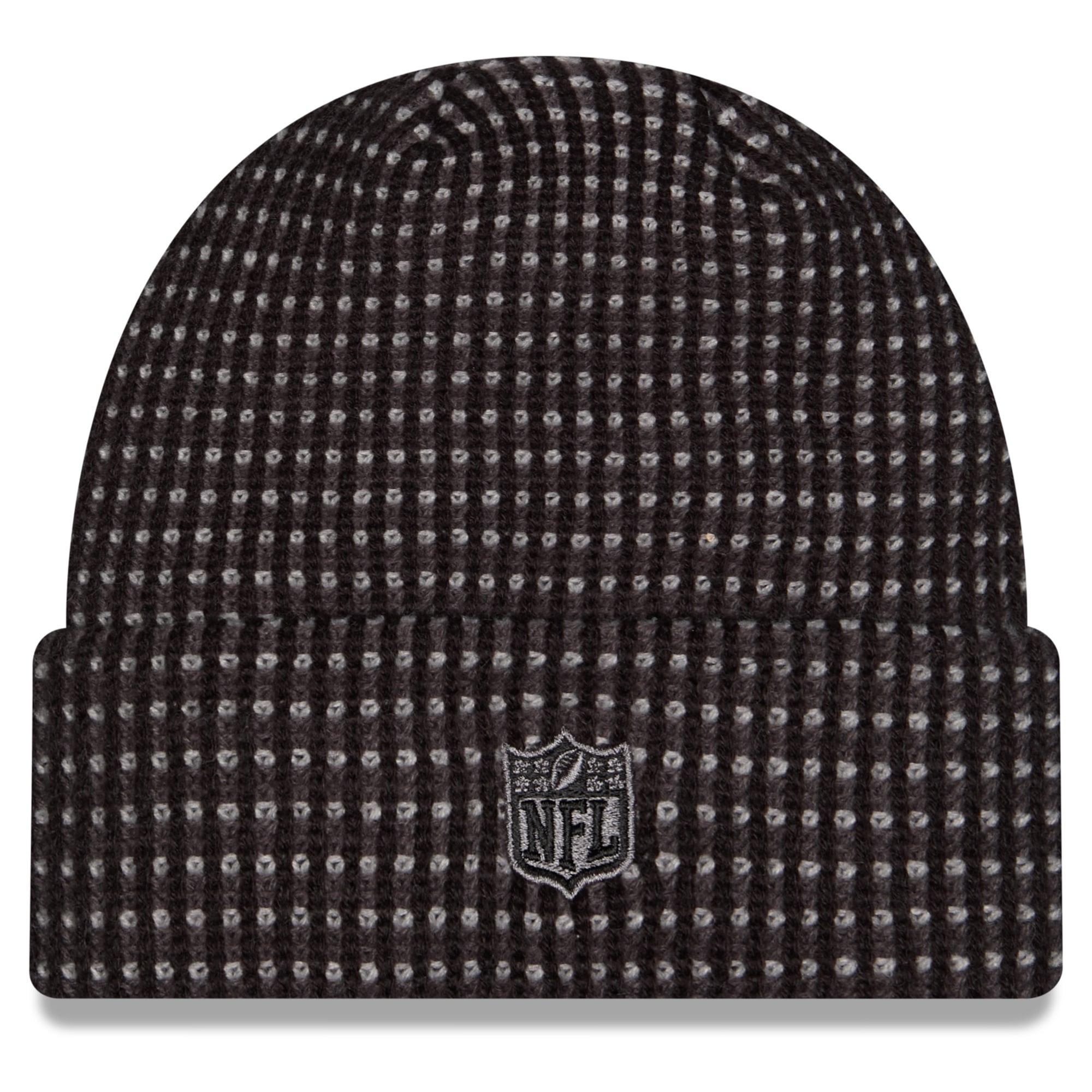 Bonnet à revers New Era noir pour homme, modèle Cincinnati Bengals 2026, idéal pour les temps froids.