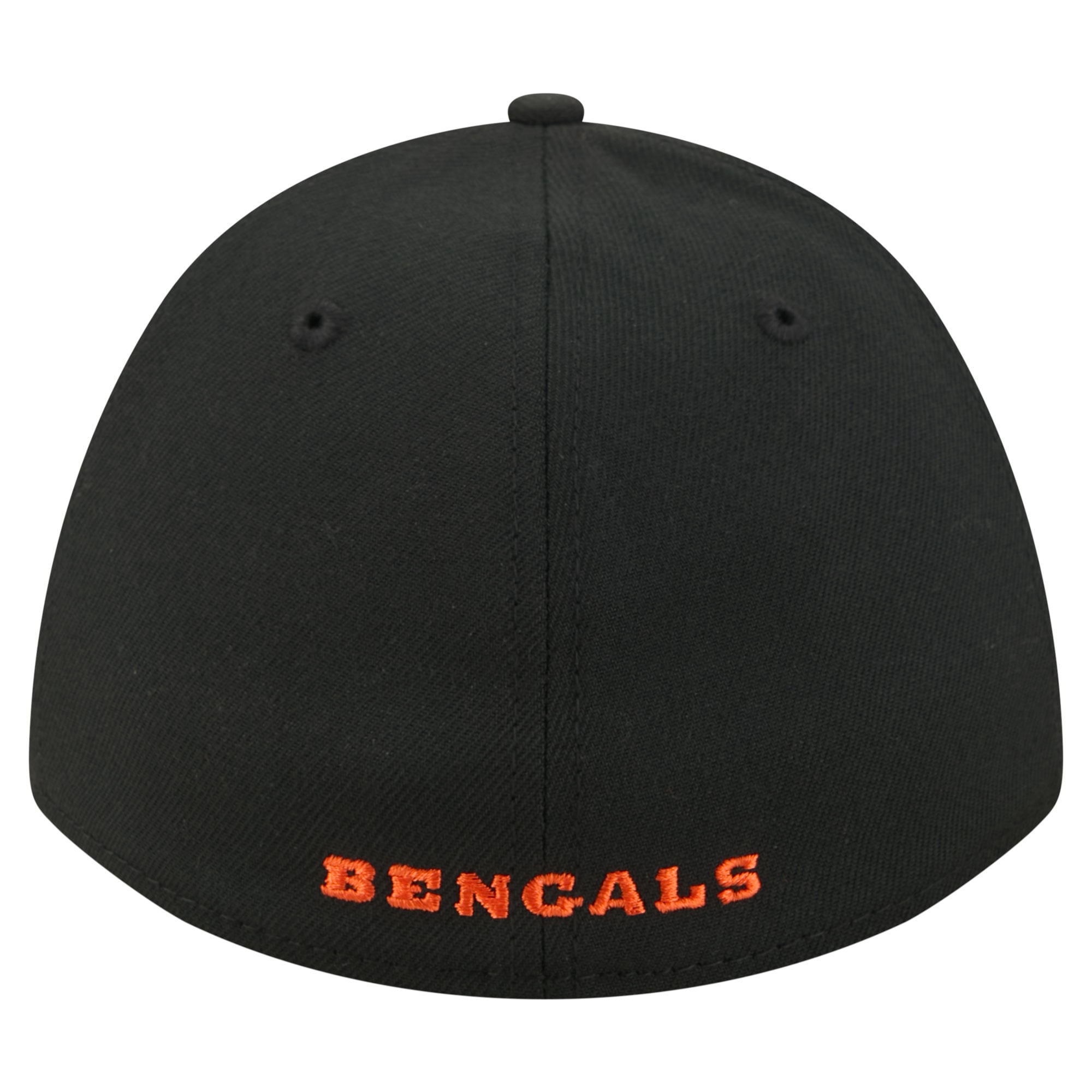 Men's New Era Black Cincinnati Bengals 39THIRTY M-Crown A-Frame Stretch Hat