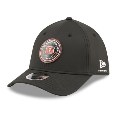 Cincinnati Bengals New Era 39THIRTY M-Crown Flex Hat - Black