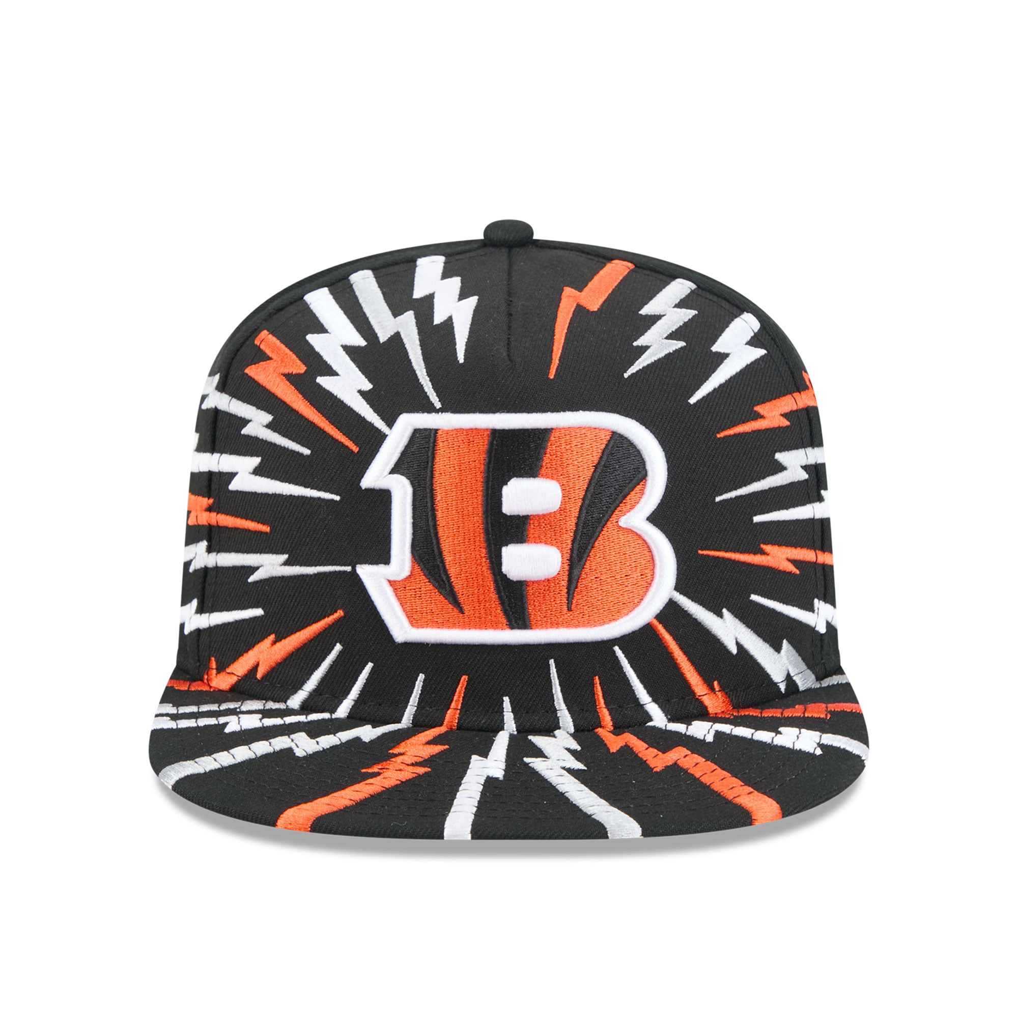 Casquette snapback New Era 9FIFTY Bolt A-Frame noire pour homme