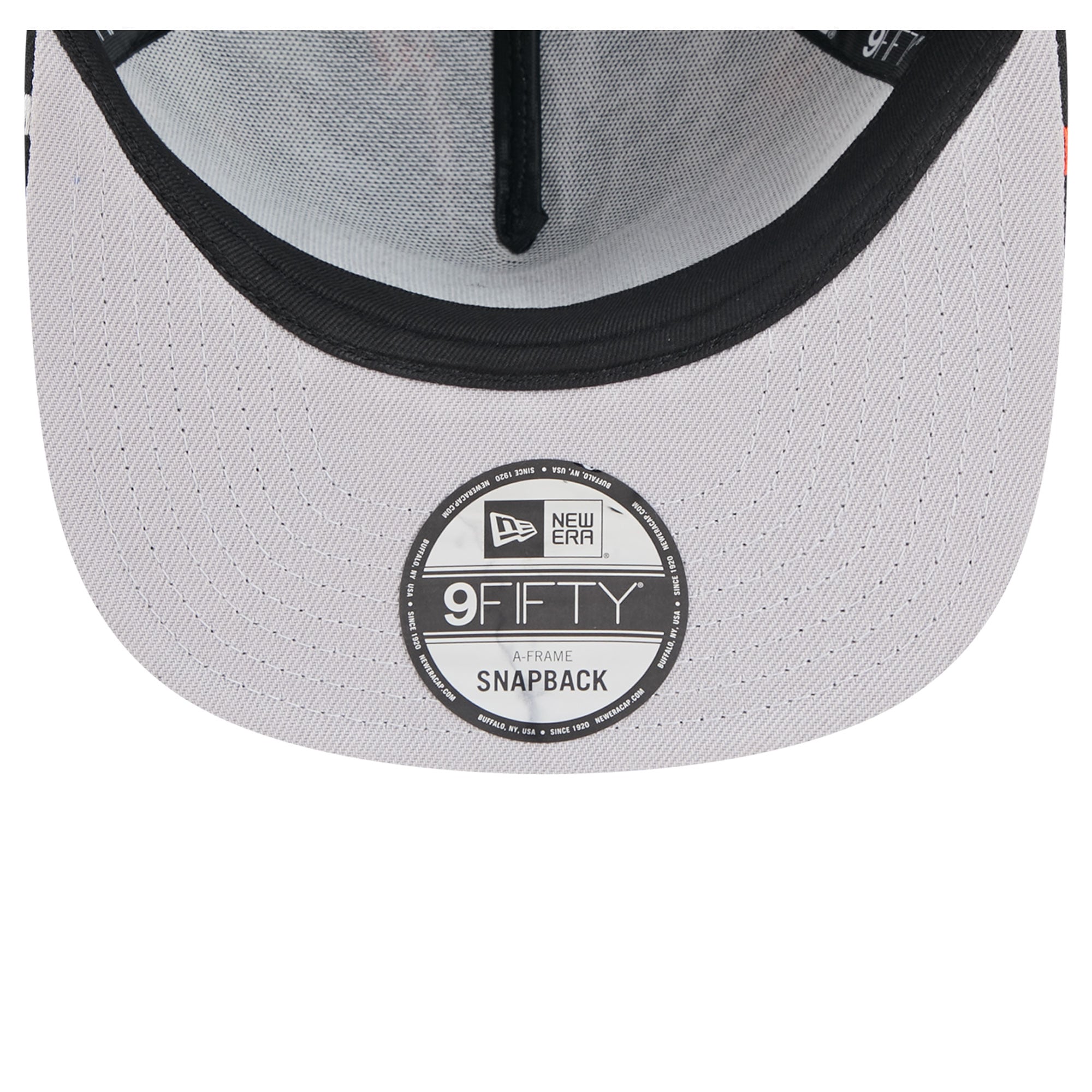 Casquette snapback New Era 9FIFTY Bolt A-Frame noire pour homme