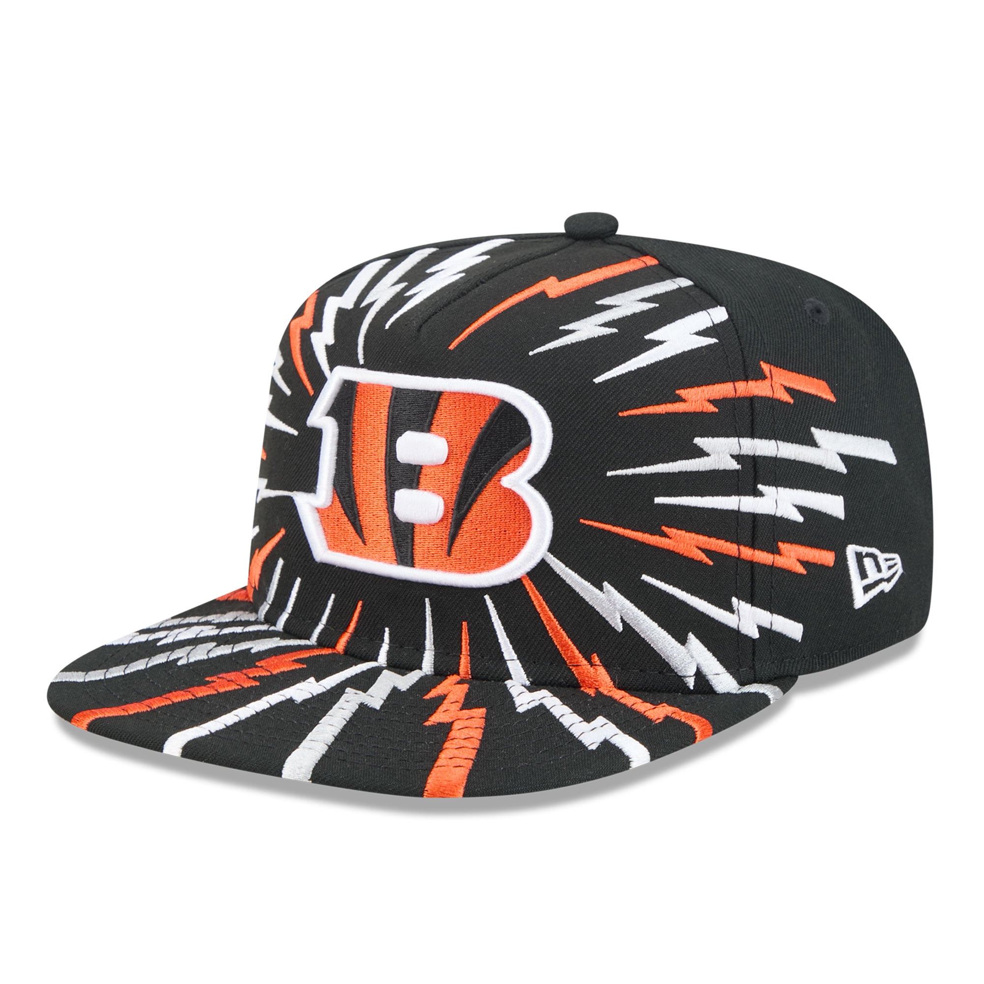 Casquette snapback New Era 9FIFTY Bolt A-Frame noire pour homme