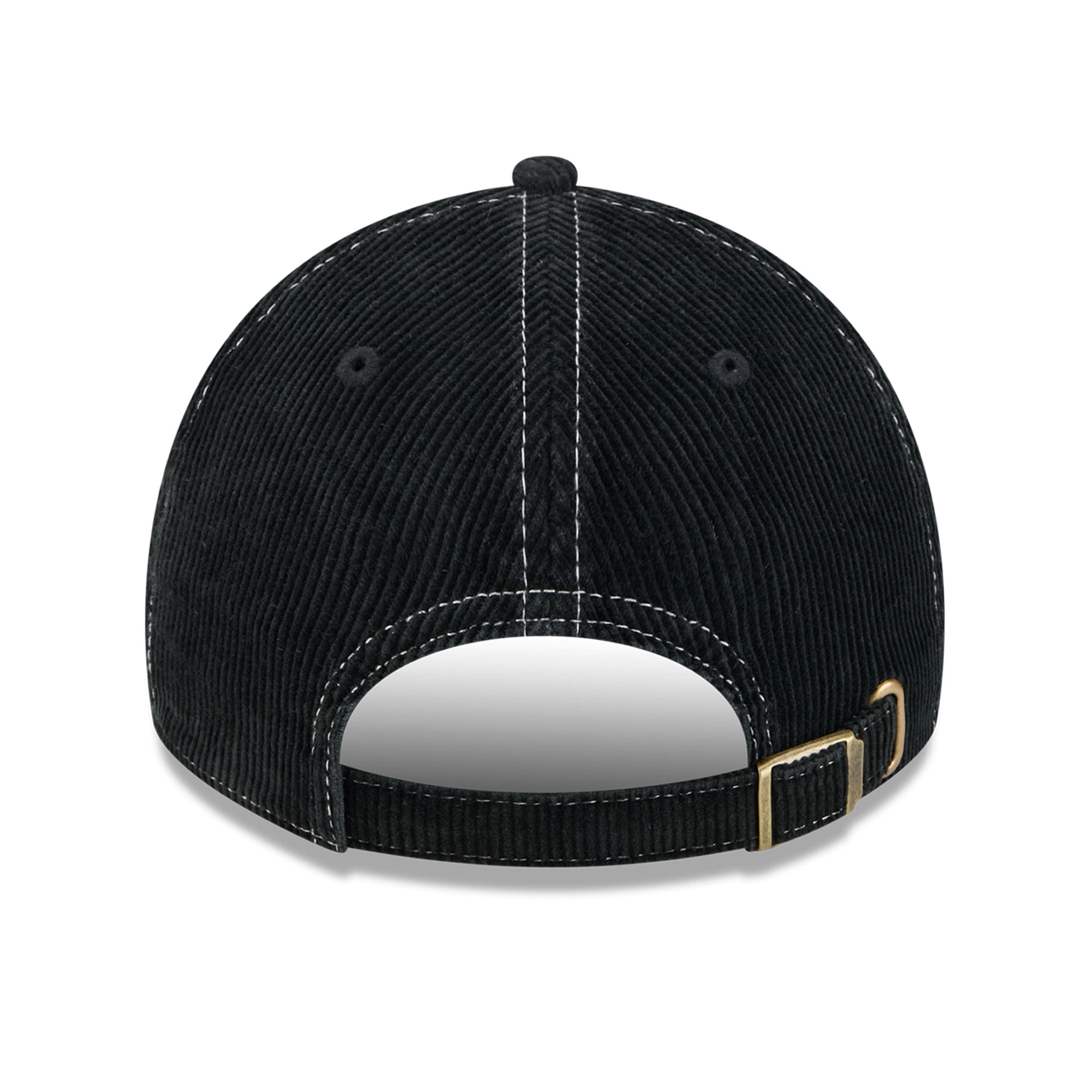 Casquette New Era noire pour homme, modèle Cincinnati Bengals, en velours côtelé, style classique décontracté et ajustable
