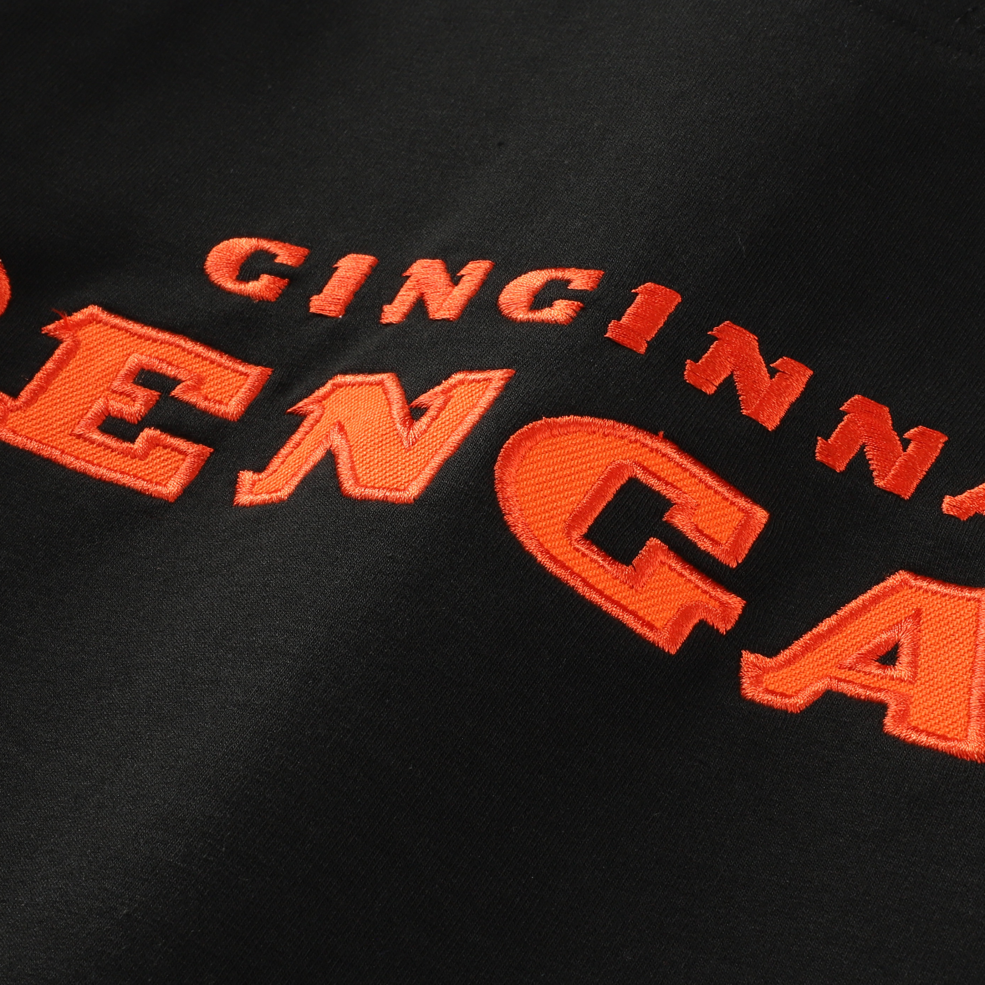 Sweat à capuche New Era noir pour homme, modèle fonctionnel Cincinnati Bengals Twofer.