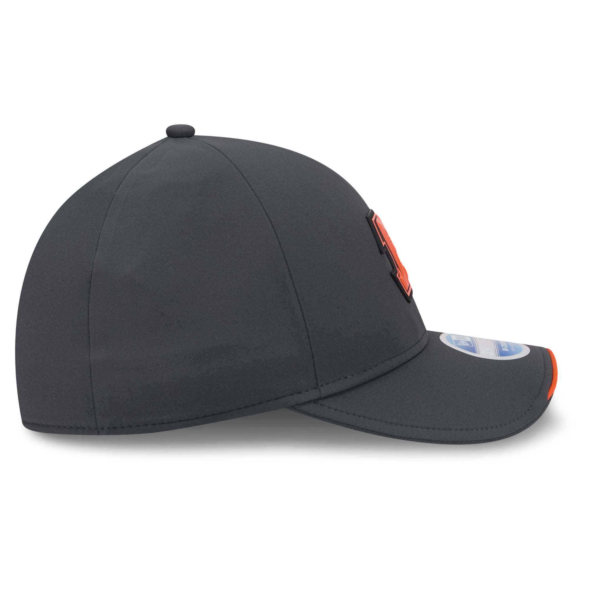 Casquette extensible New Era 39THIRTY M-Crown couleur anthracite pour homme, modèle Cincinnati Bengals 2026 Sideline, idéale les temps froids.