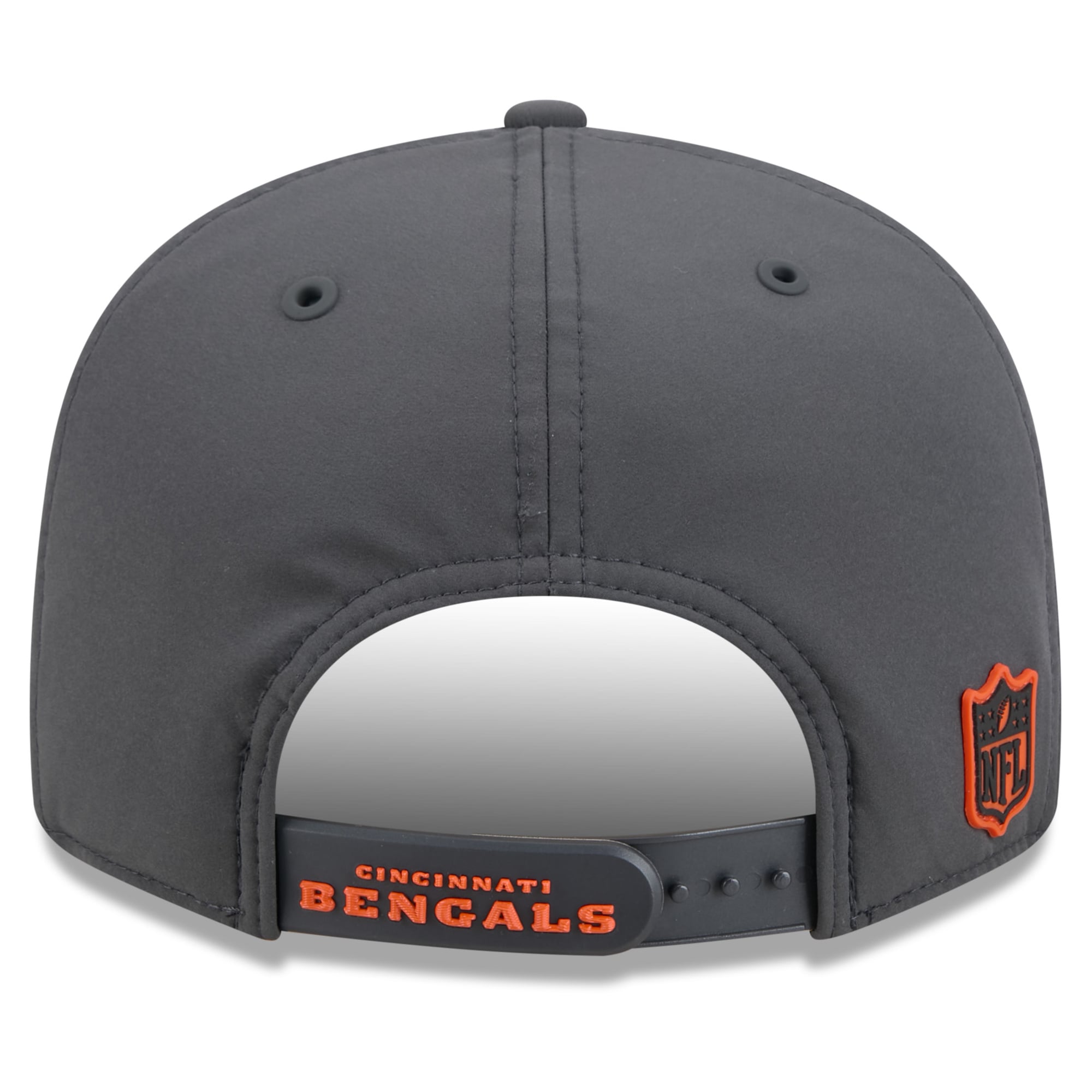 Casquette snapback New Era 9FIFTY pour homme, couleur anthracite, Cincinnati Bengals 2026, idéale pour les temps froids.