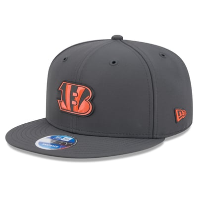 Cincinnati Bengals New Era 2026 Sideline Cold Weather  9FIFTY Snapback Hat - Charcoal