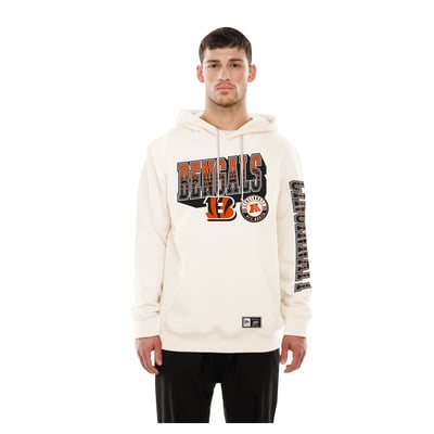  Cincinnati Bengals New Era Dune Dust Hoodie - Cream
