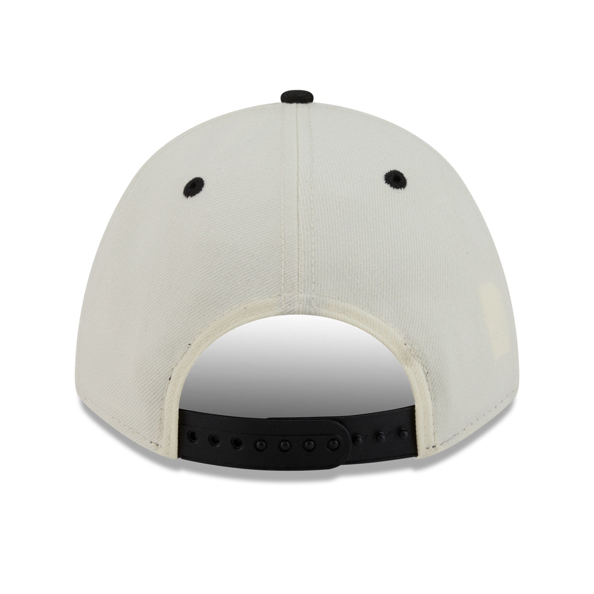 Casquette ajustable New Era Arch 9FORTY A-Frame M-Crown pour homme, crème/noir, Cincinnati Bengals