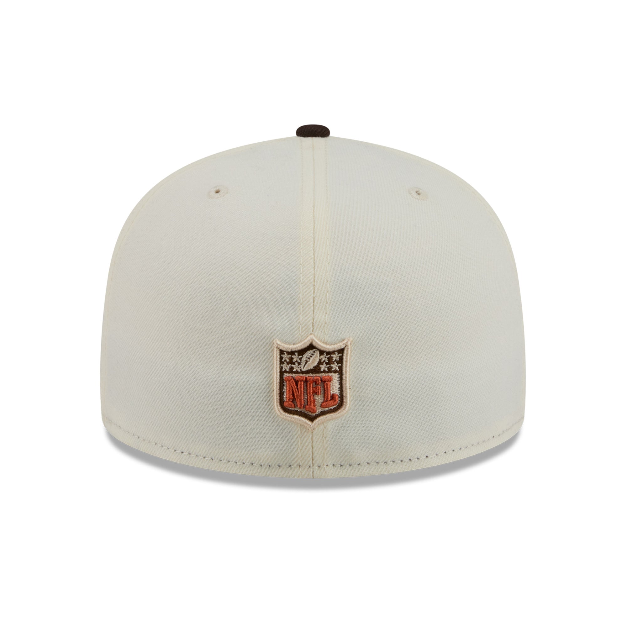 Men's New Era Cream/Brown Cincinnati Bengals Pumpkin Spice 59FIFTY Fitted Hat