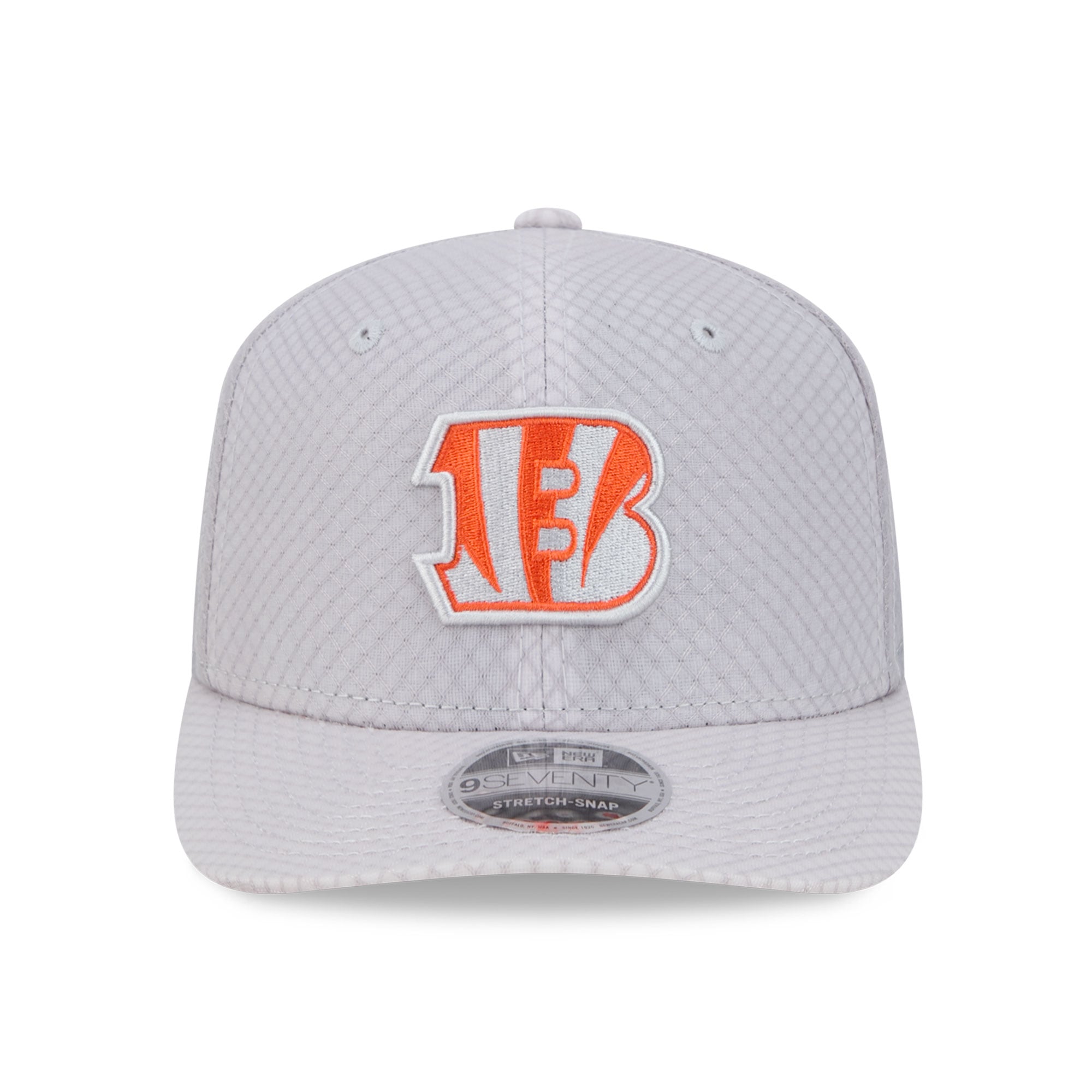 Casquette ajustable New Era grise Cincinnati Bengals 9SEVENTY pour homme