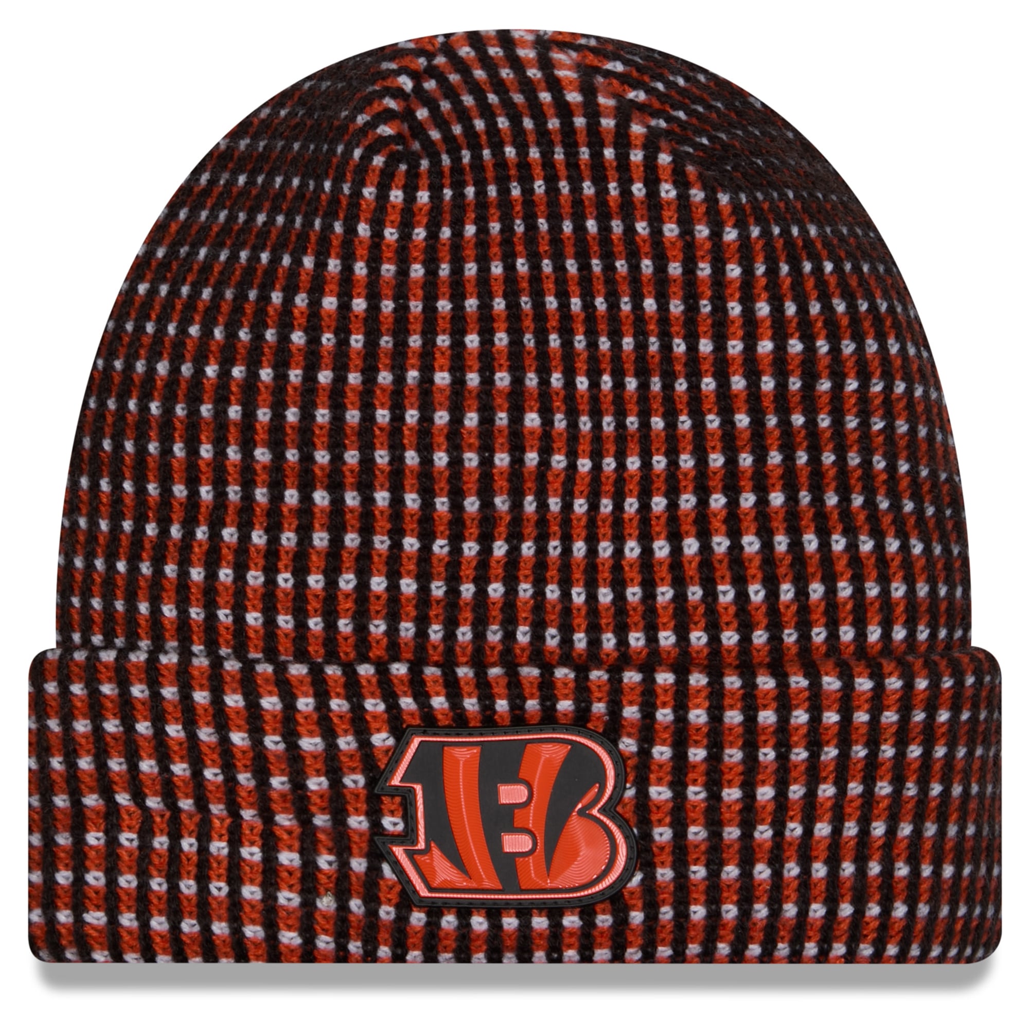 Bonnet à revers orange New Era Cincinnati Bengals 2026 pour homme