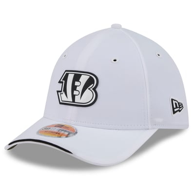 Cincinnati Bengals New Era 2026 Sideline 39THIRTY M-Crown Flex Hat - White