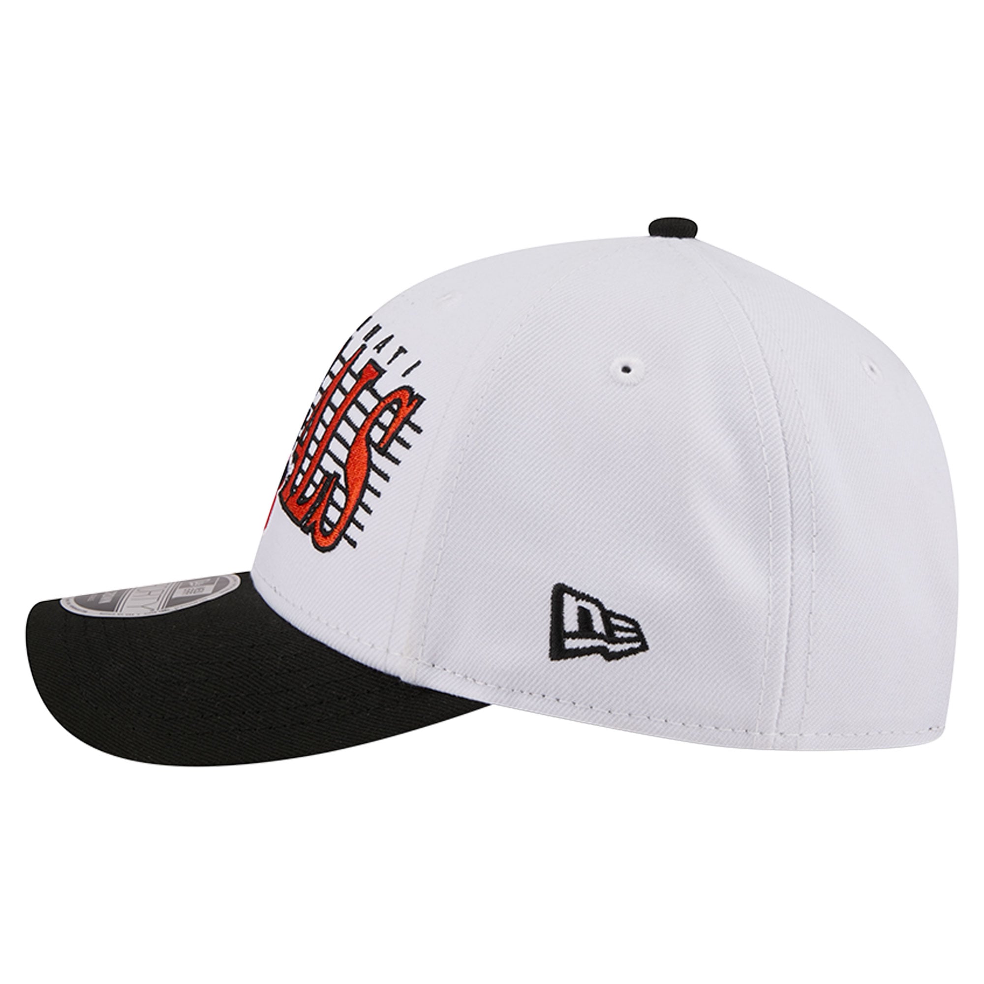 Casquette ajustable New Era blanche et noire Cincinnati Bengals Loyal 9FORTY M-Crown pour homme