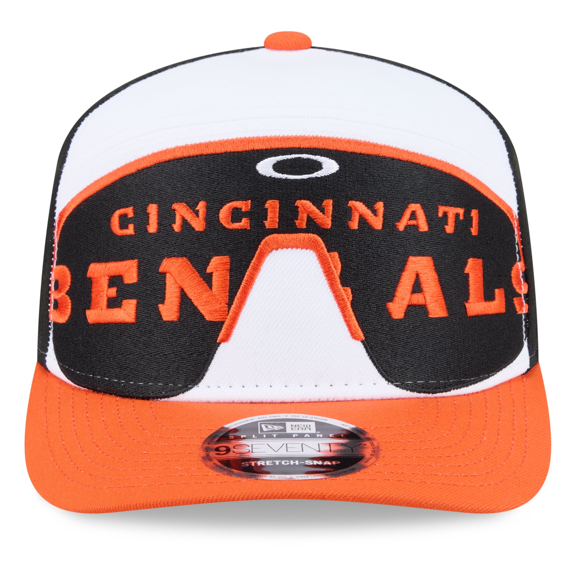 Men's New Era x Oakley  Black Cincinnati Bengals 9SEVENTY Adjustable Hat