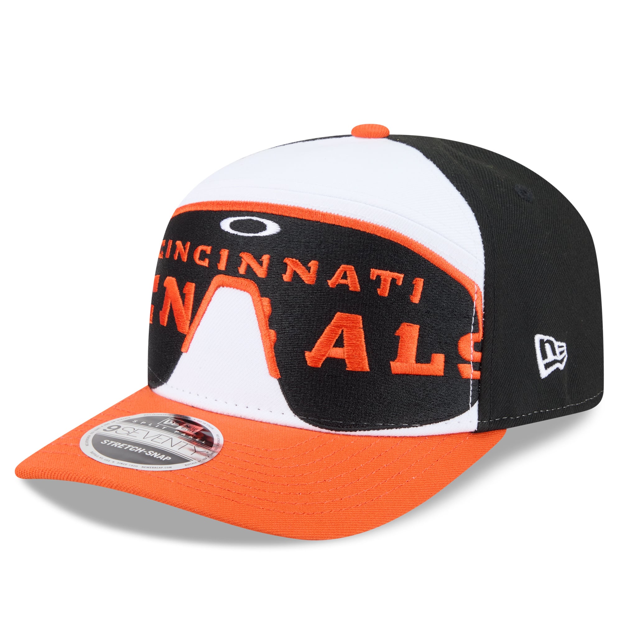 Men's New Era x Oakley  Black Cincinnati Bengals 9SEVENTY Adjustable Hat