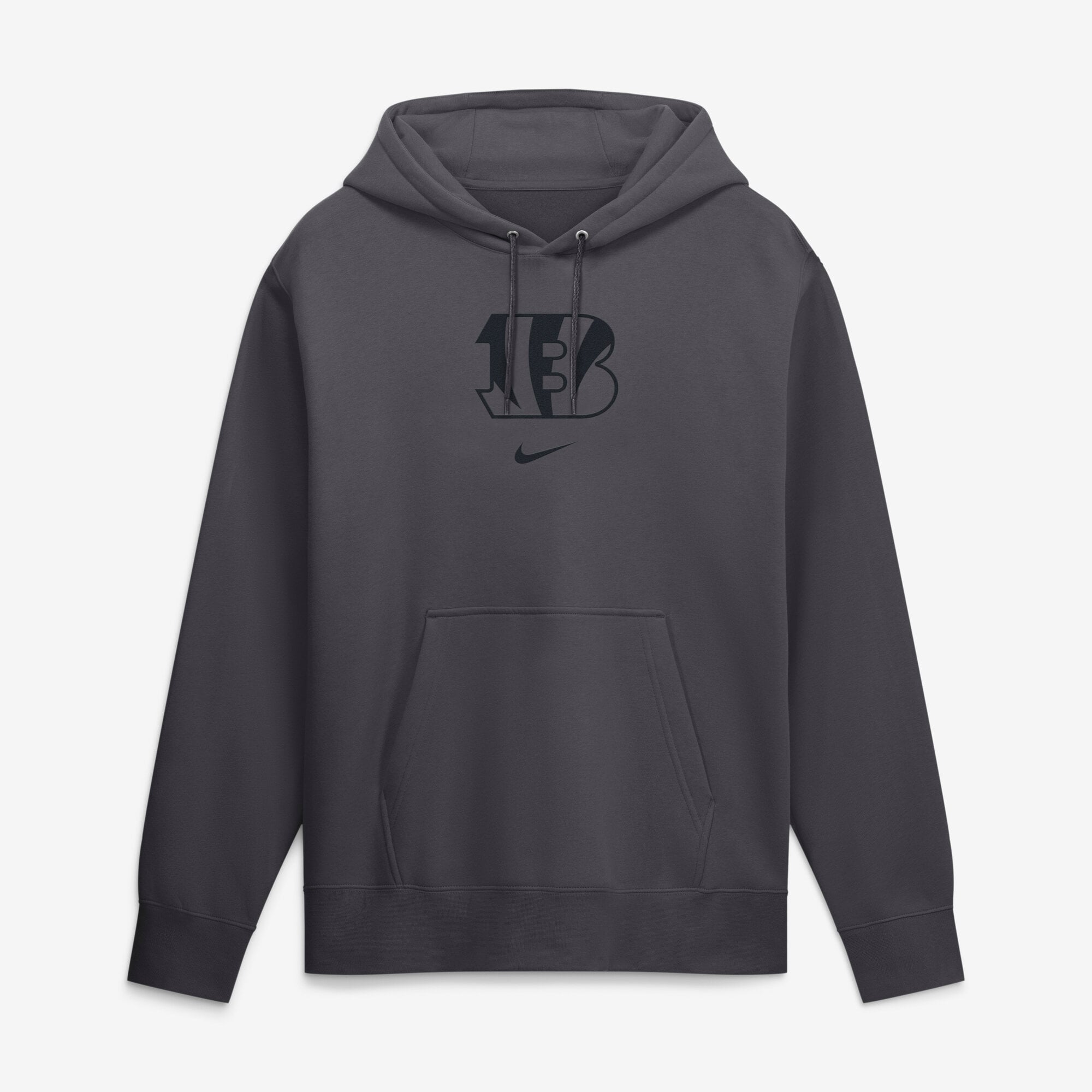 Sweat-shirt à capuche Nike Cincinnati Bengals anthracite pour homme