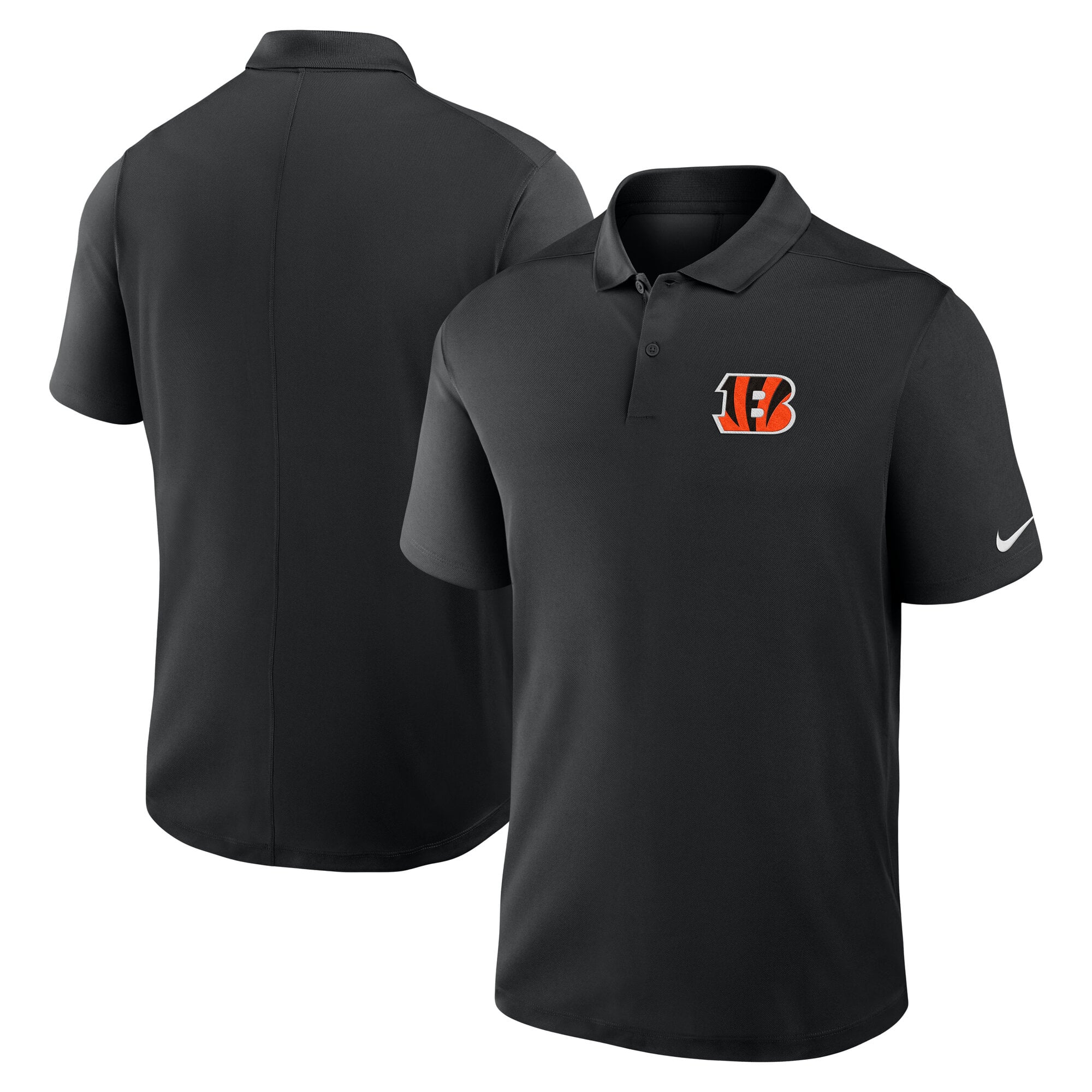 Polo Nike Dri-FIT Victory noir pour homme, Cincinnati Bengals