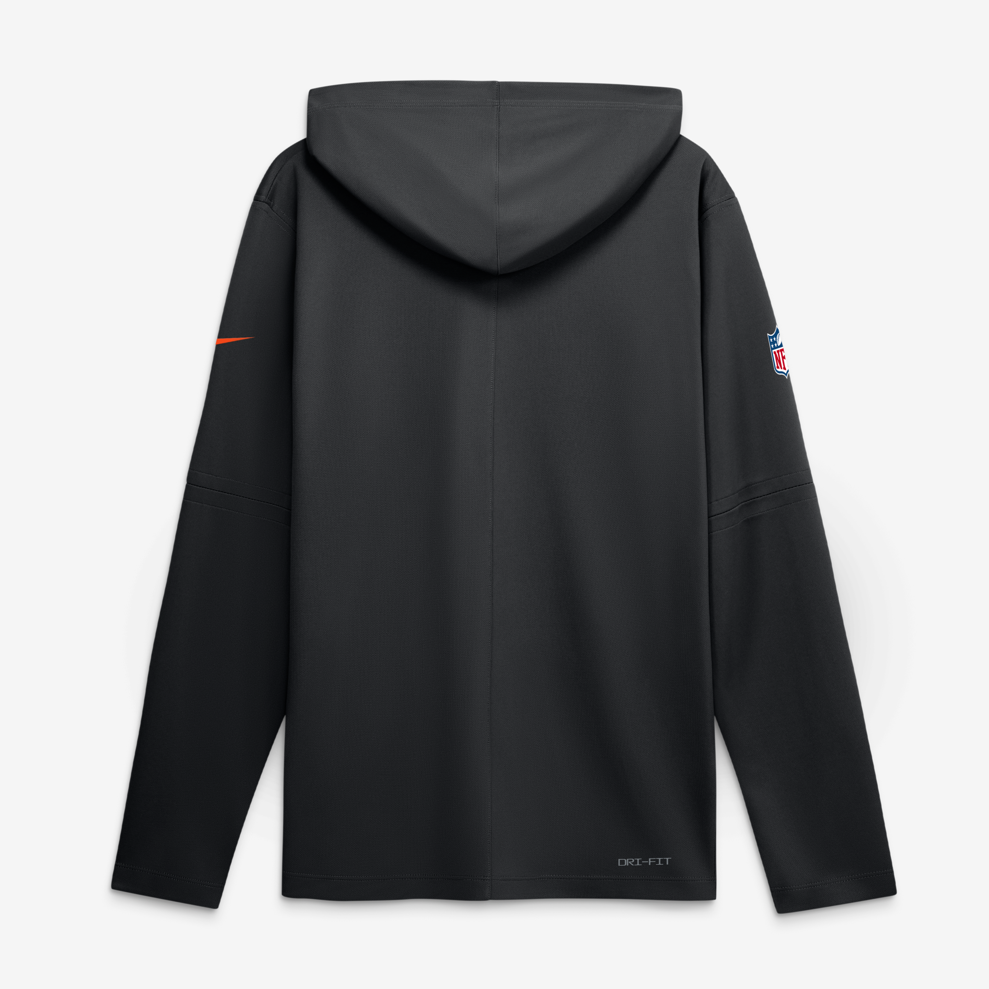 Haut à capuche léger manches longues Nike Dri-FIT pour homme, noir, Cincinnati Bengals, édition limitée Sideline Game On