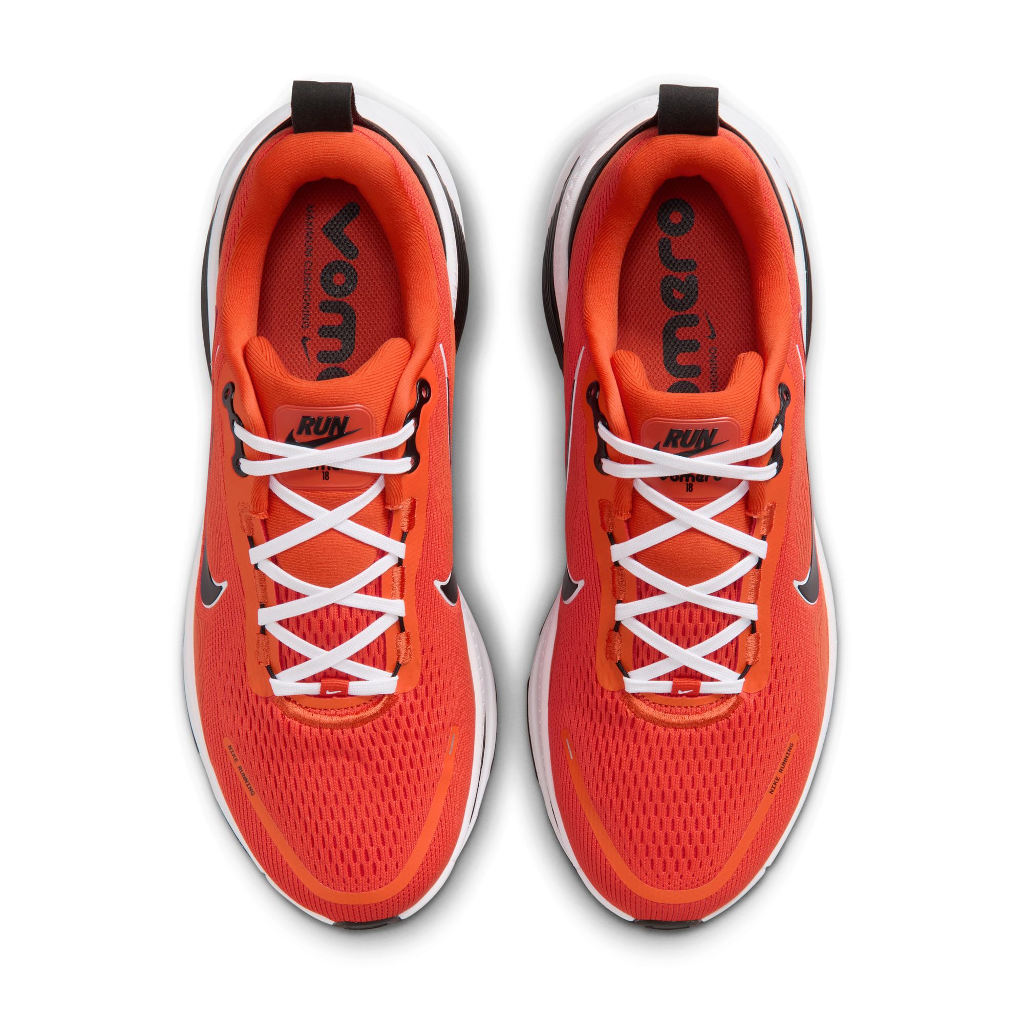 Chaussures de course Nike Cincinnati Bengals Vomero 18 pour hommes