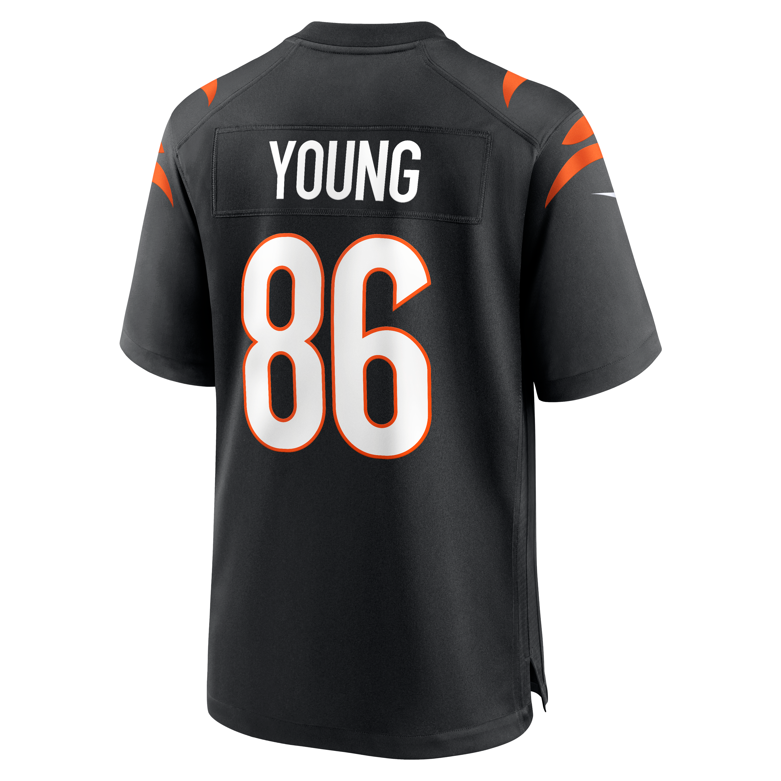 Men's Nike Colbie Young Black Cincinnati Bengals Team Game Jersey
