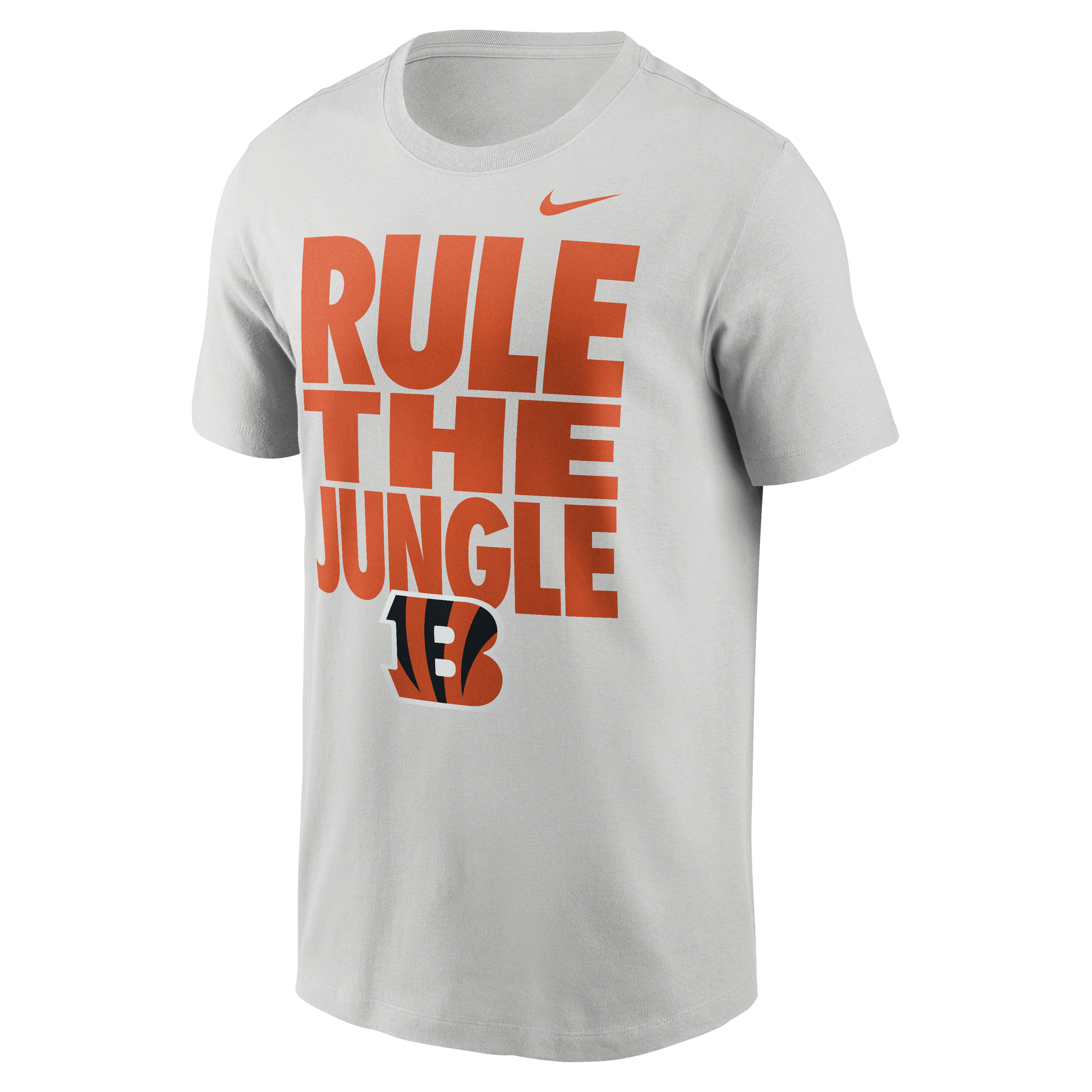 Men's Nike Gray Cincinnati Bengals We Run This T-Shirt
