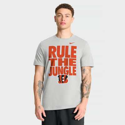 Cincinnati Bengals Nike We Run This T-Shirt - Gray