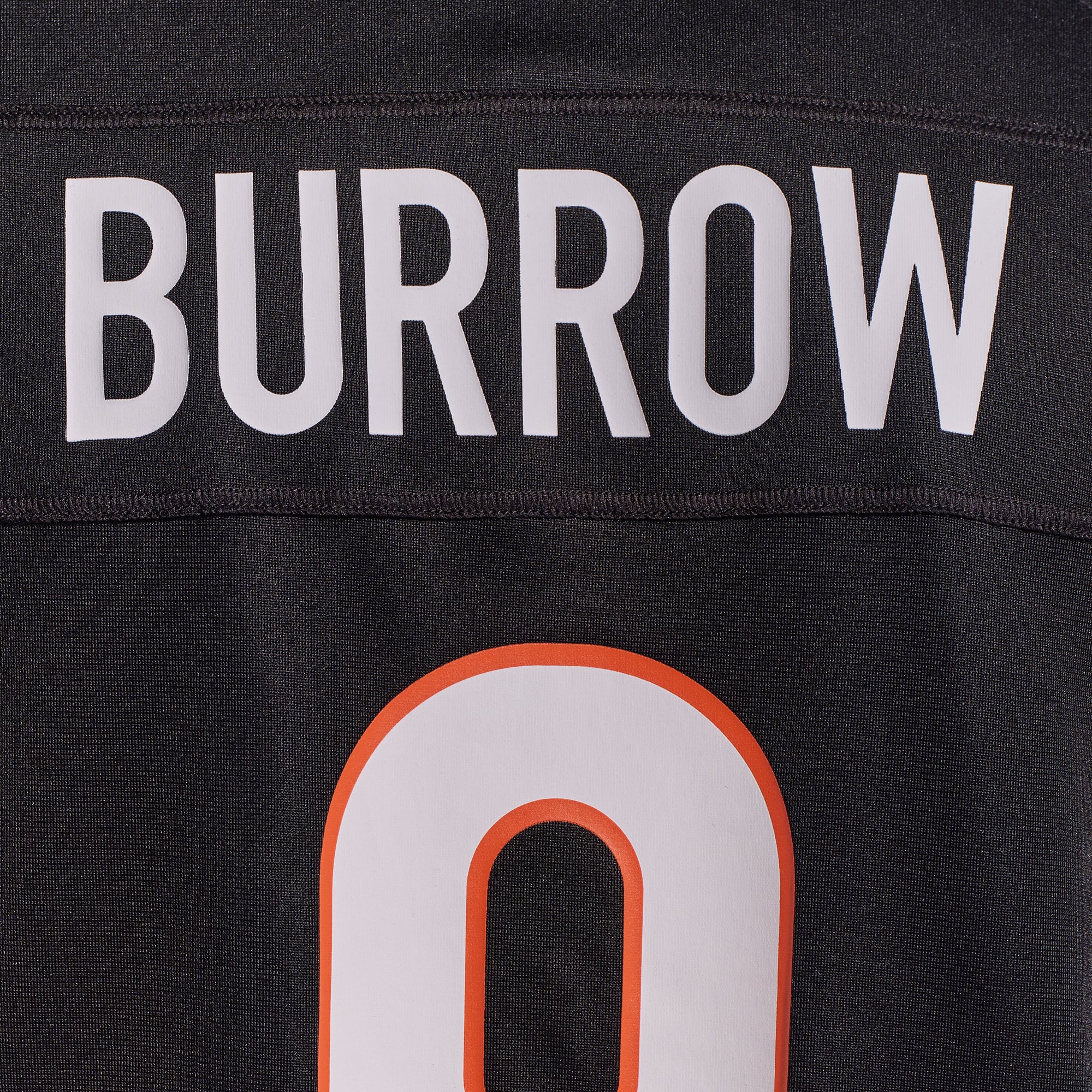 Maillot de match joueur Nike Joe Burrow pour hommes, noir, Cincinnati Bengals
