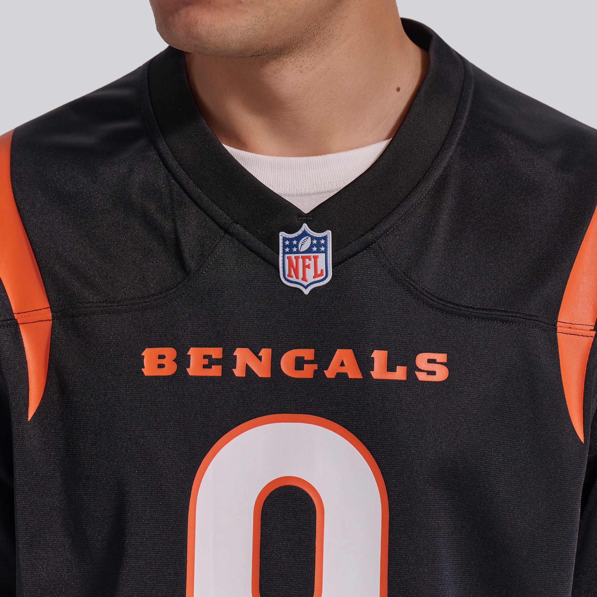 Maillot de match joueur Nike Joe Burrow pour hommes, noir, Cincinnati Bengals