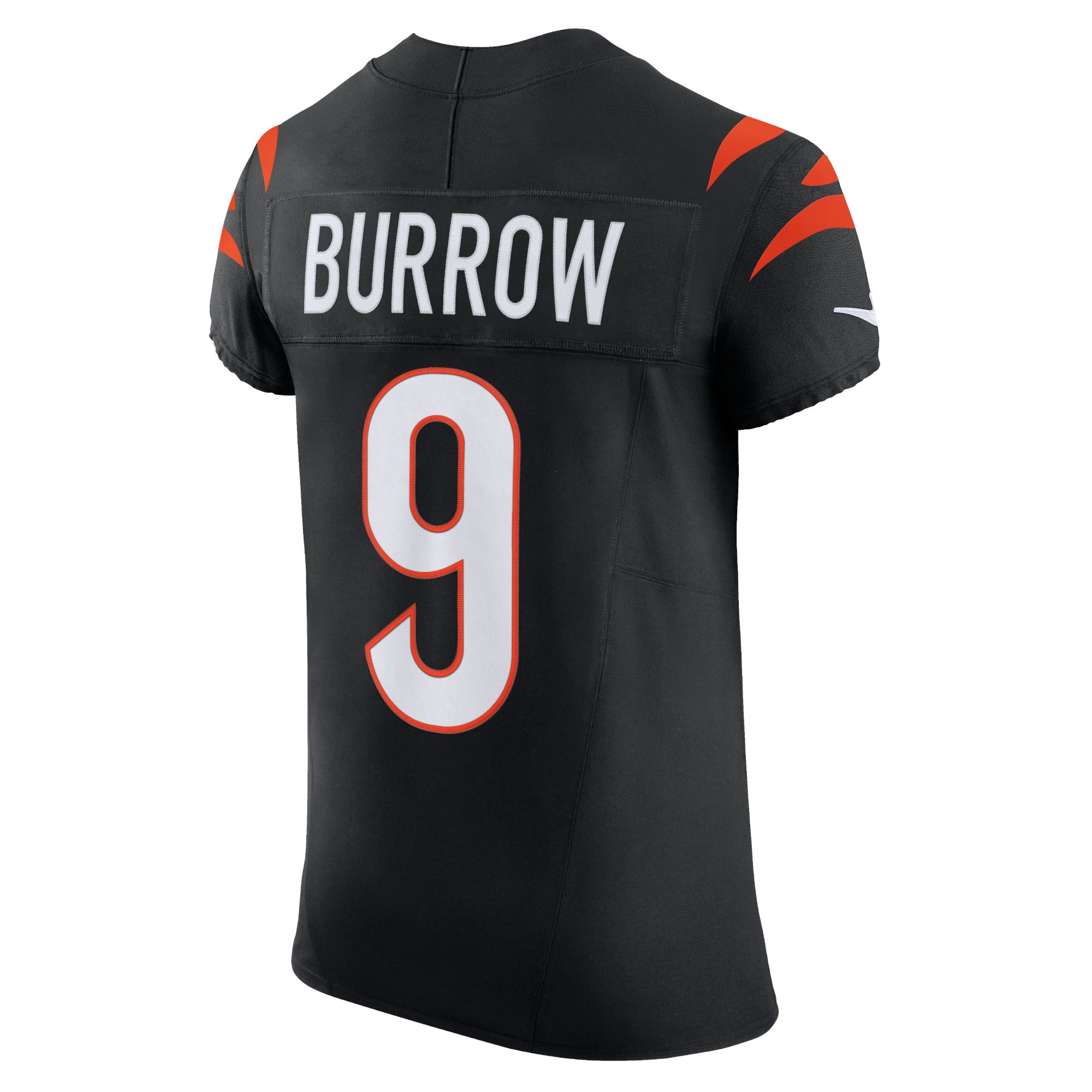 Maillot Nike Joe Burrow noir Cincinnati Bengals Team Vapor F.U.S.E. Elite pour homme