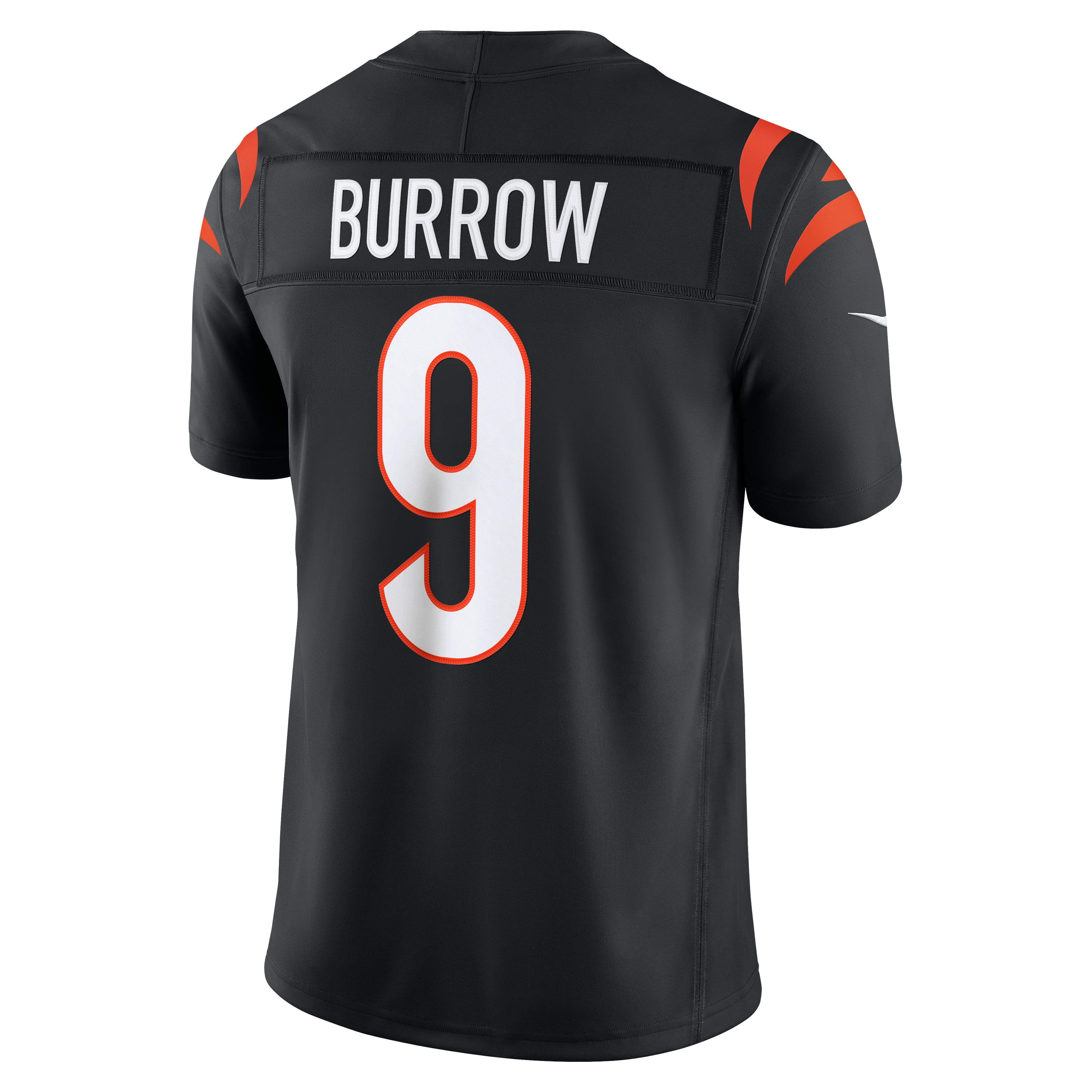 Men's Nike Joe Burrow Black Cincinnati Bengals Team Vapor F.U.S.E. Stitched Limited Jersey