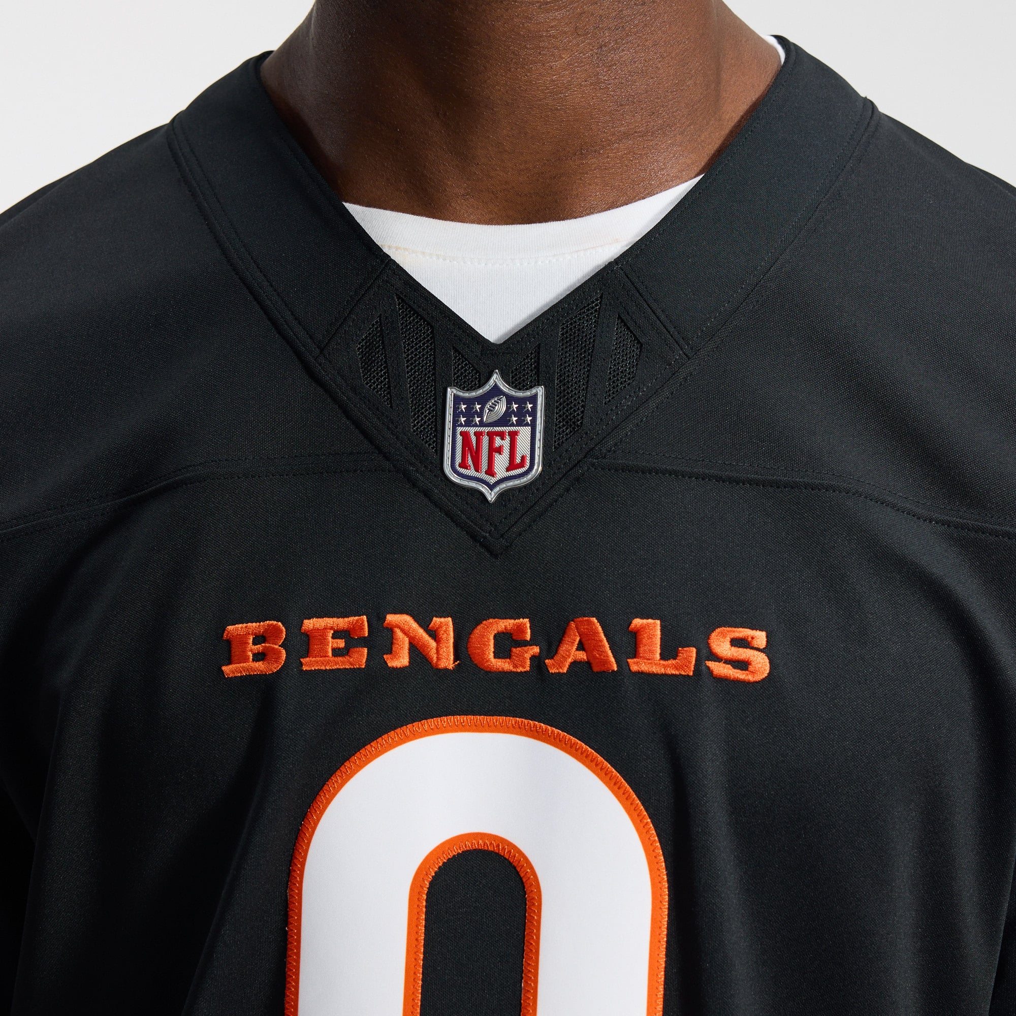 Men's Nike Joe Burrow Black Cincinnati Bengals Team Vapor F.U.S.E. Stitched Limited Jersey