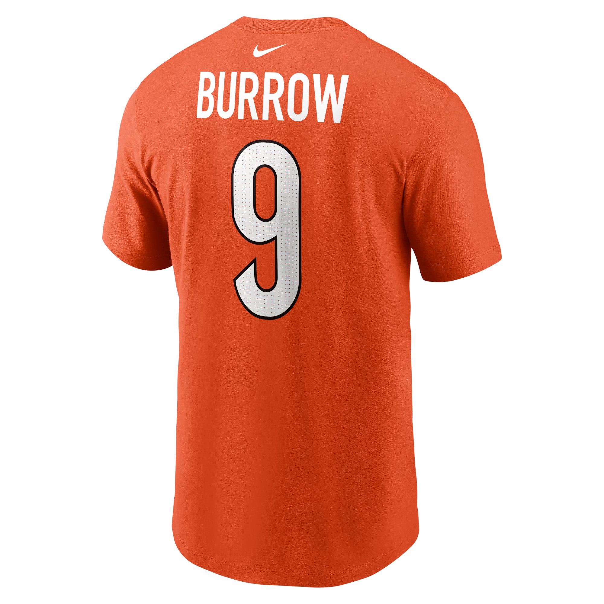 T-shirt Nike Joe Burrow blanc pour homme, avec nom et numéro des Bengals de Cincinnati