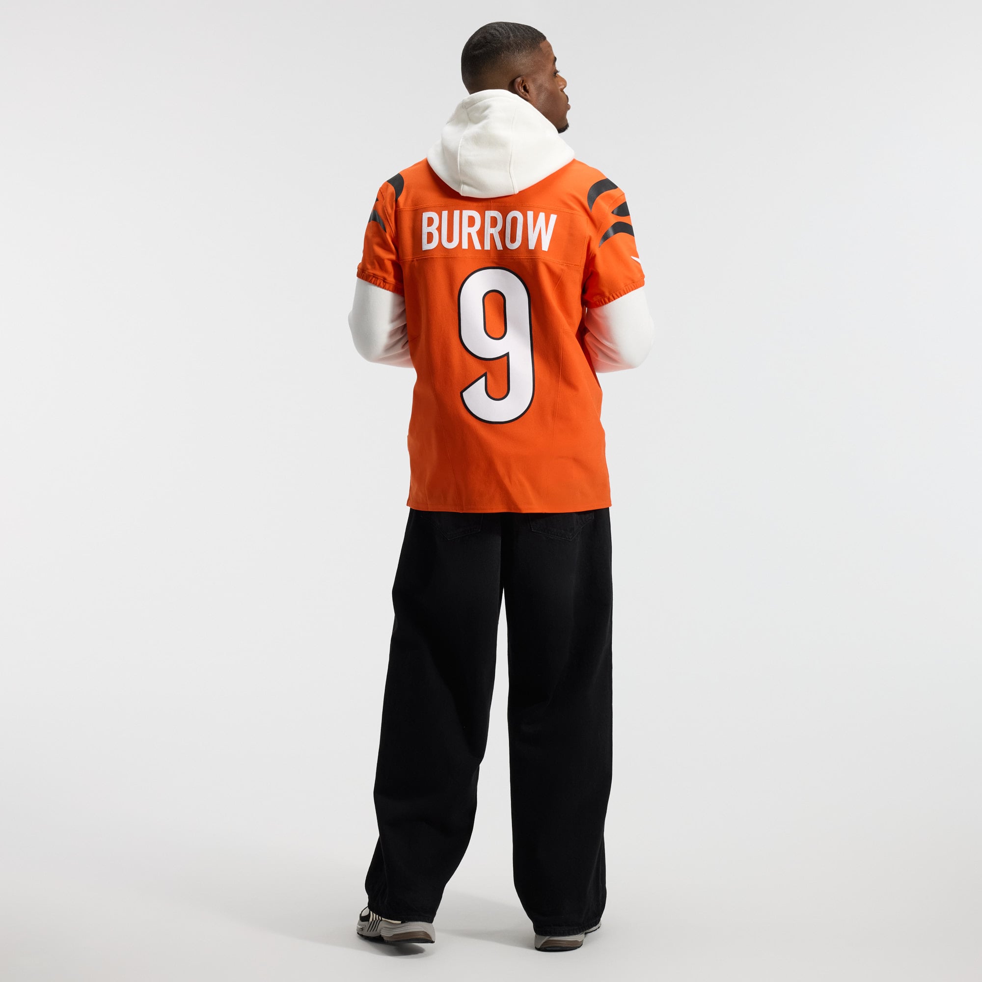Men's Nike Joe Burrow Cincinnati Bengals Team Vapor F.U.S.E. Elite Jersey